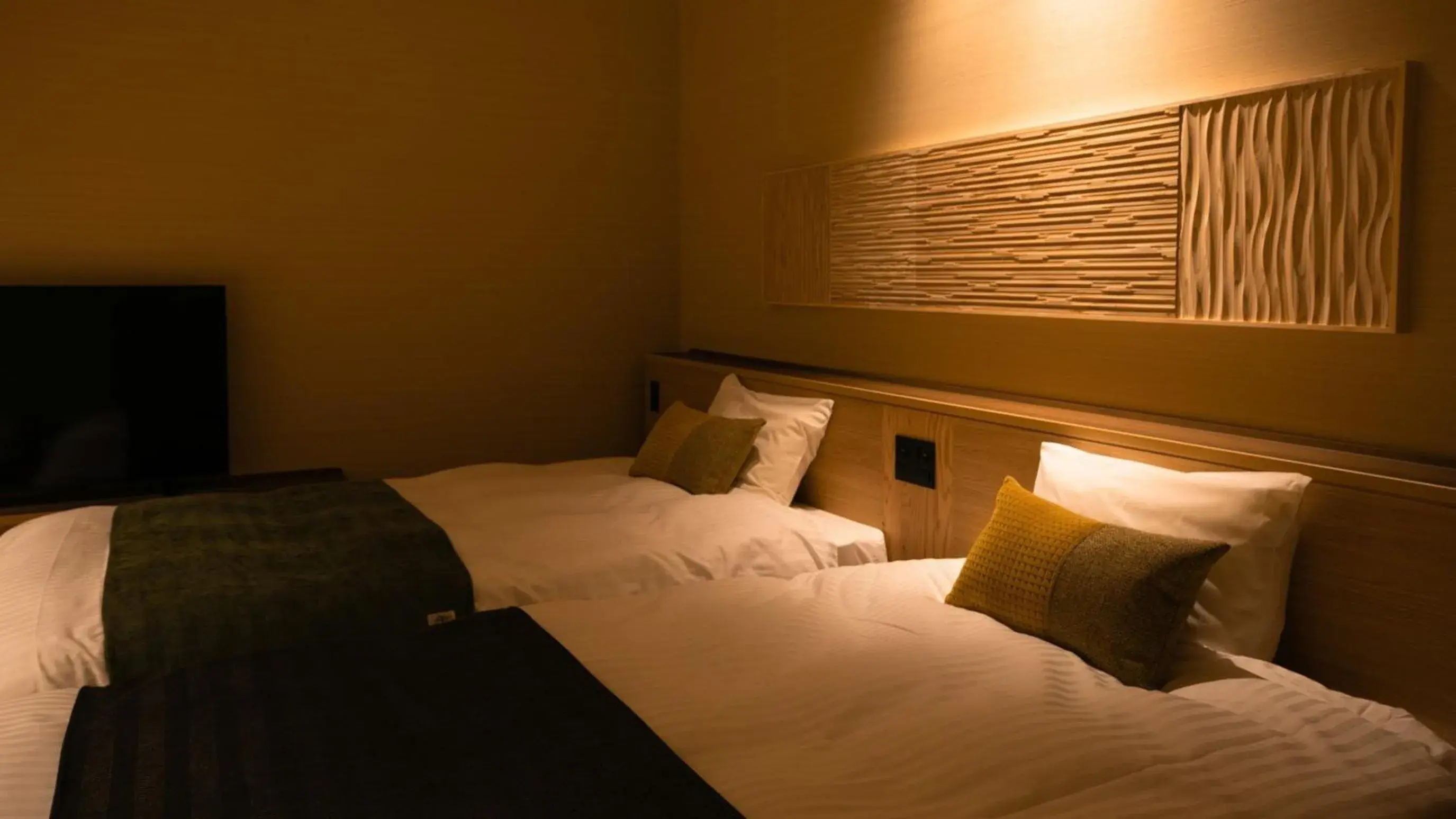 Premium Twin Room with Tatami Area and Shower - Non-Smoking in Kyukamura Retreat-Azumino-Hotel Premium Twin Room with Tatami Area and Shower - Non-Smoking in Kyukamura Retreat-Azumino-Hotel