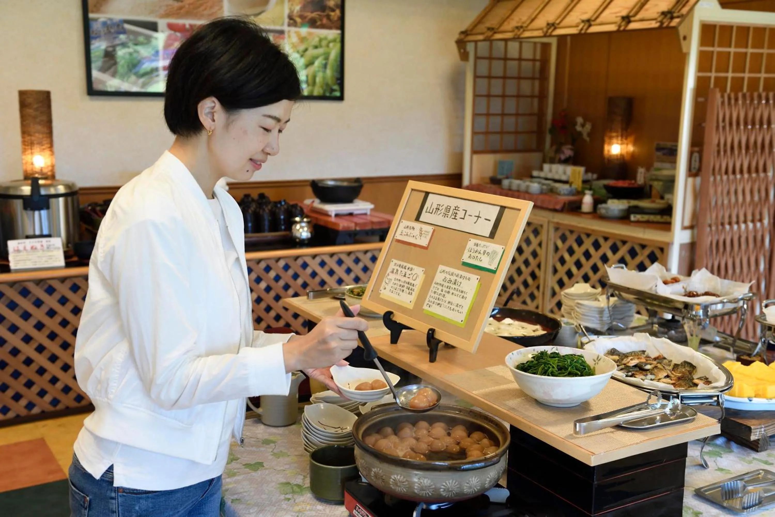 Breakfast in Kyukamura Shonai-Haguro