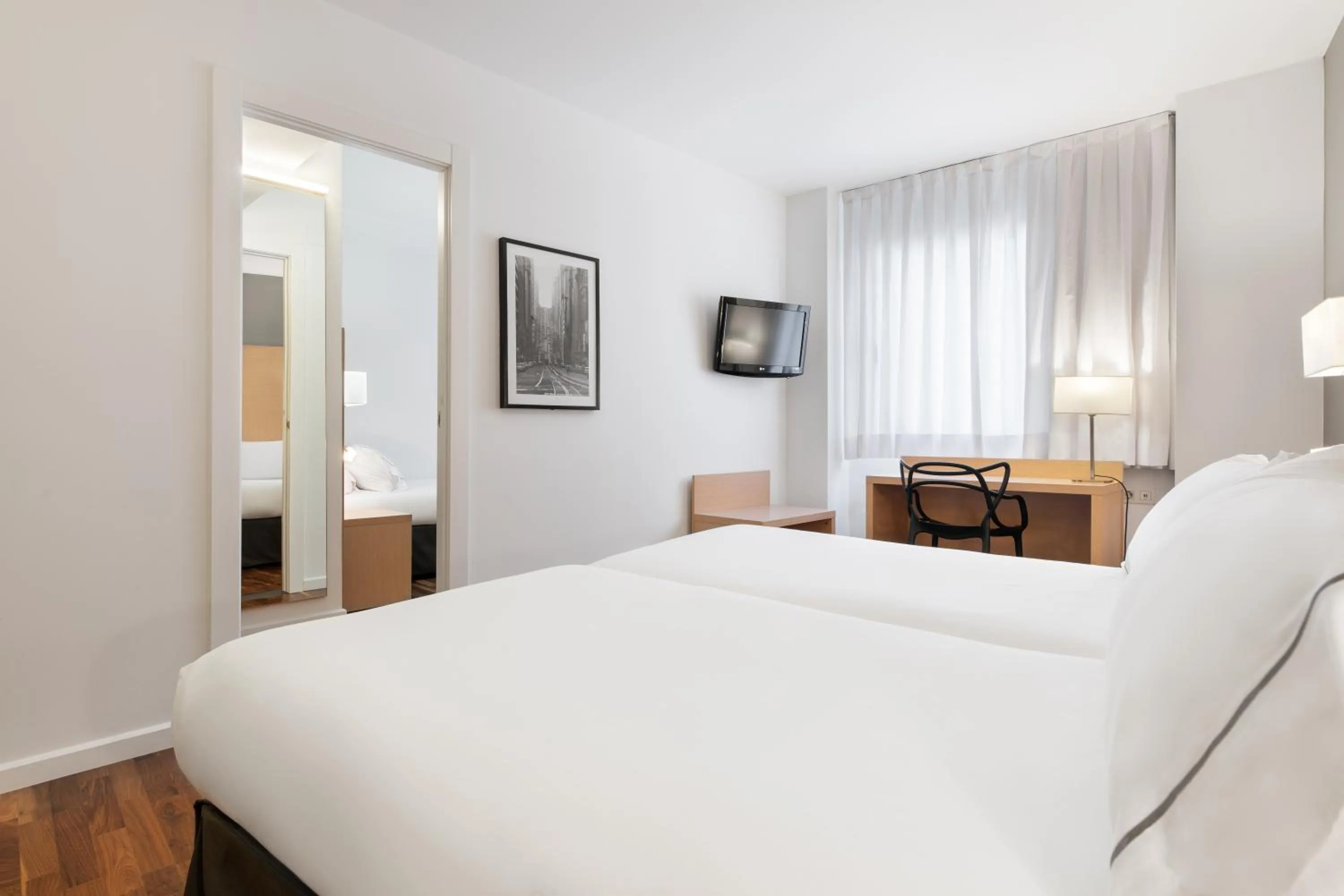 Bed in Eurostars Marqués de Vallejo