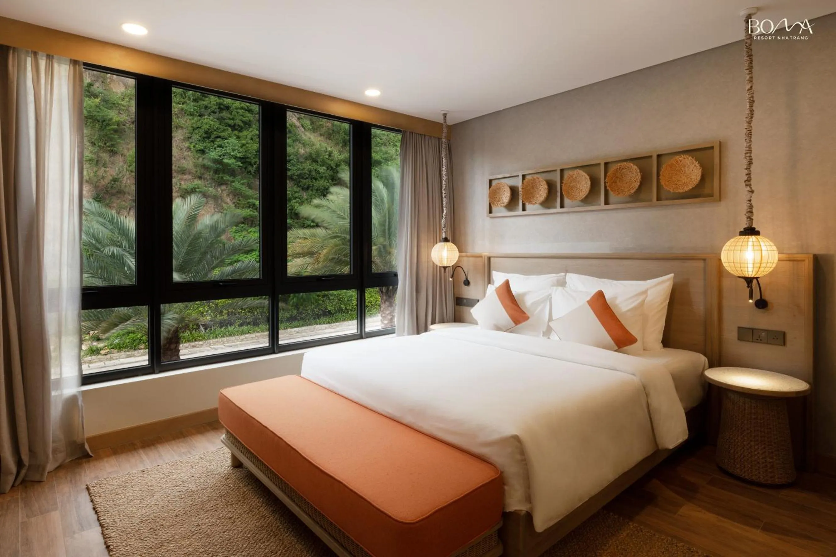 Bedroom, Bed in Boma Resort Nha Trang