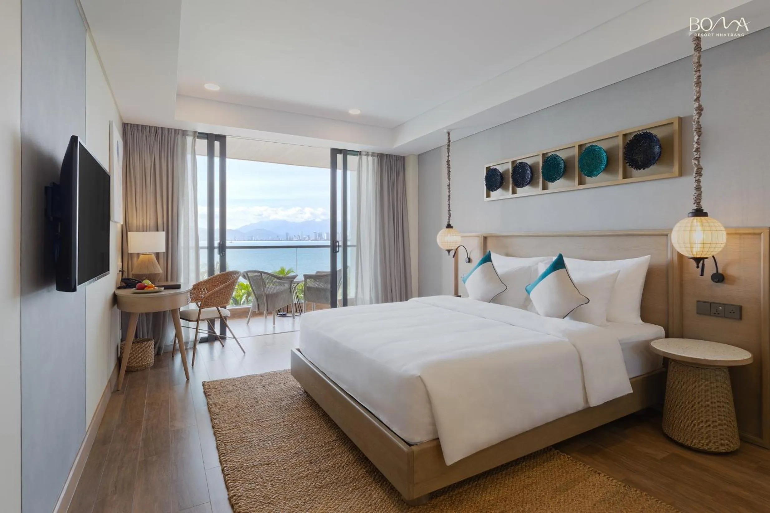 Bedroom, Bed in Boma Resort Nha Trang