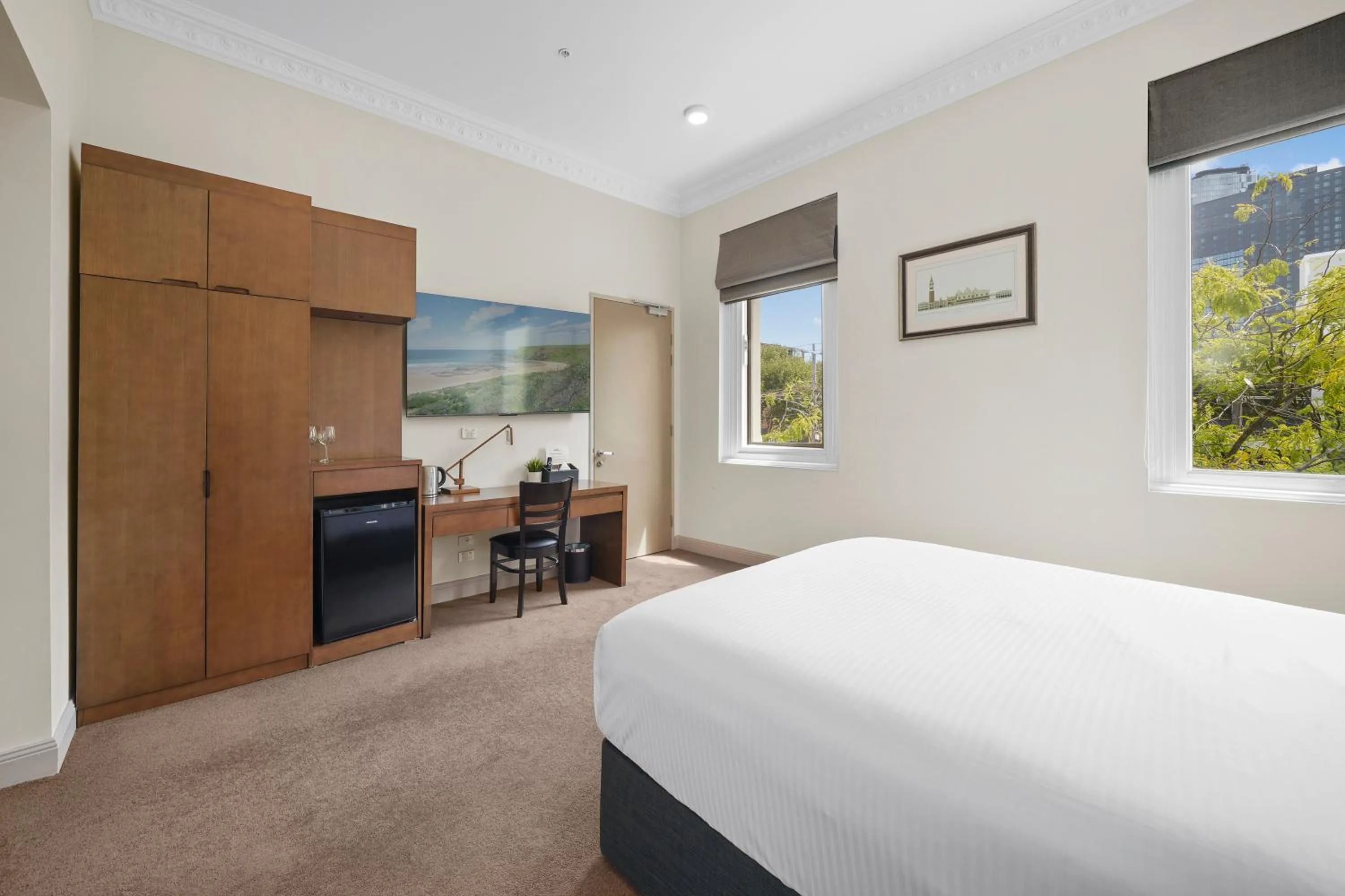 Bed in Clarendon Hotel