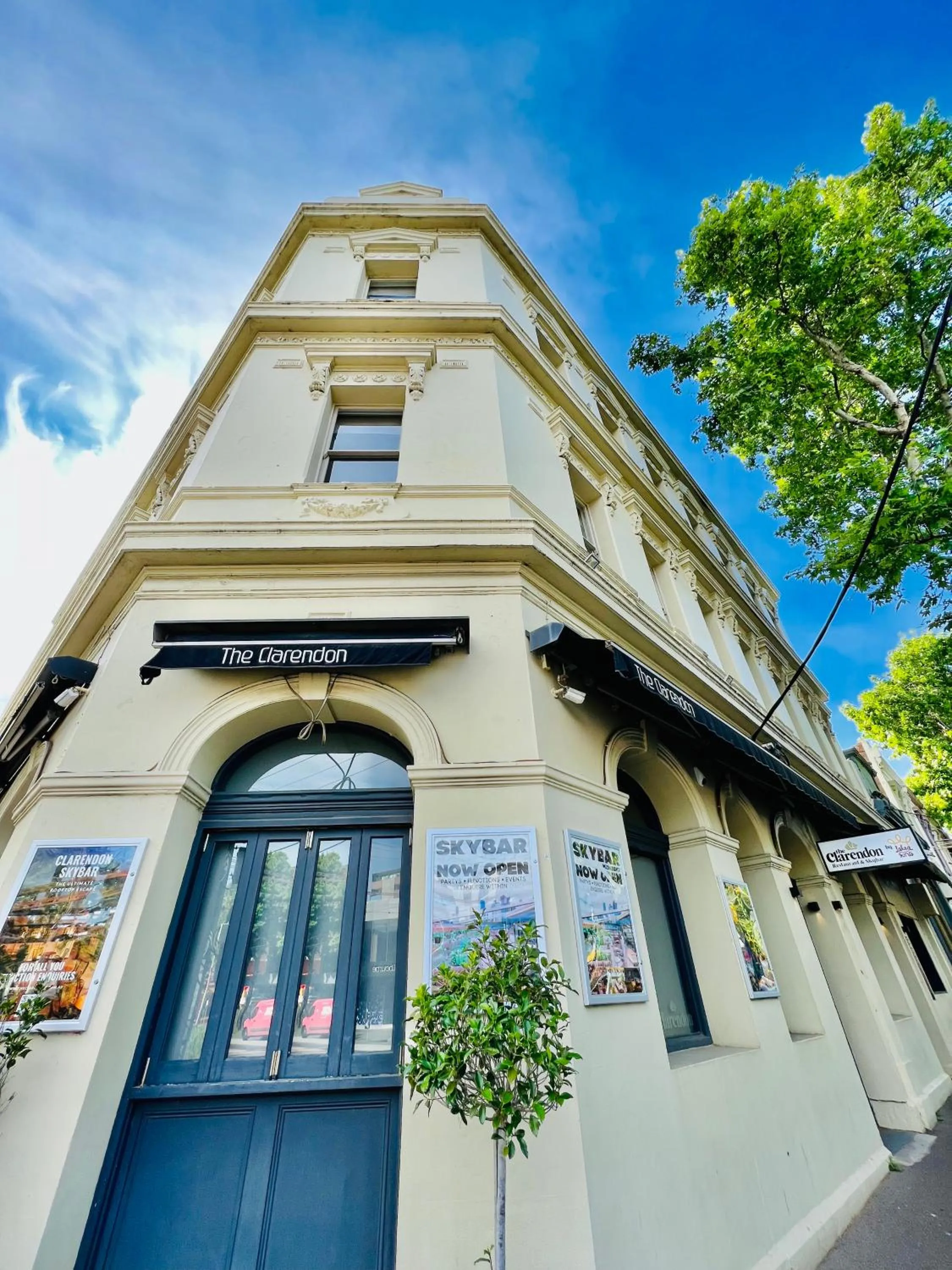 Property building in Clarendon Hotel