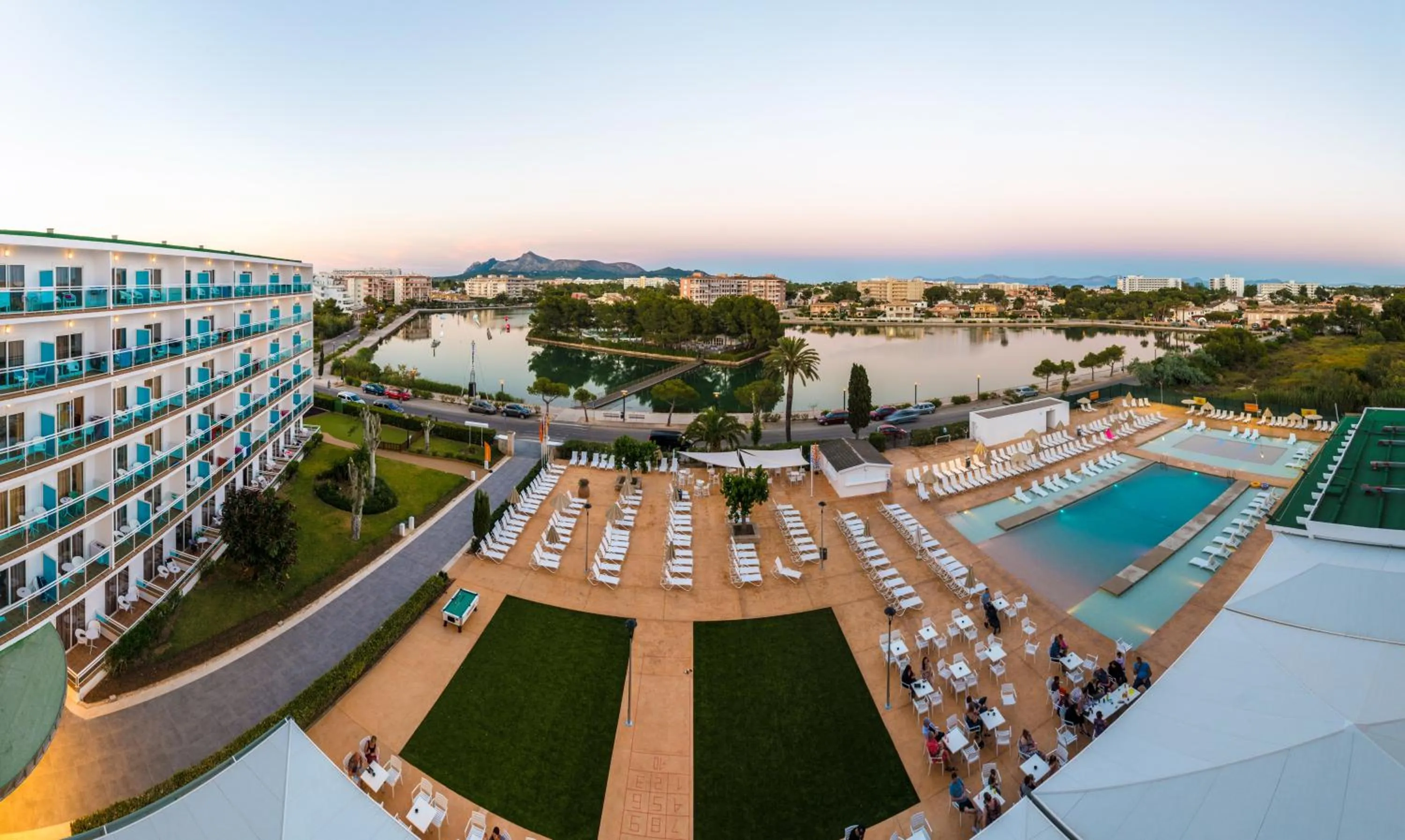 Bird's eye view in Bellevue Lagomonte