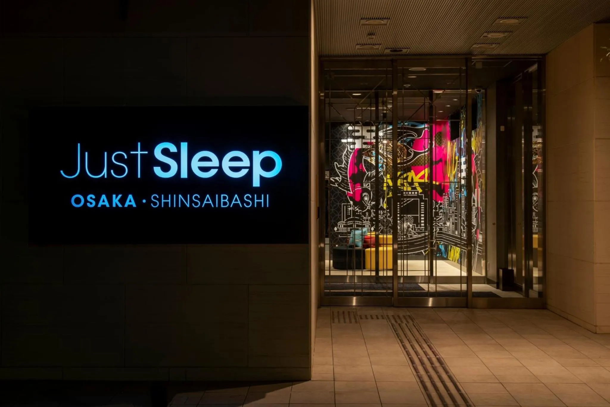 Property logo or sign in Just Sleep Osaka Shinsaibashi