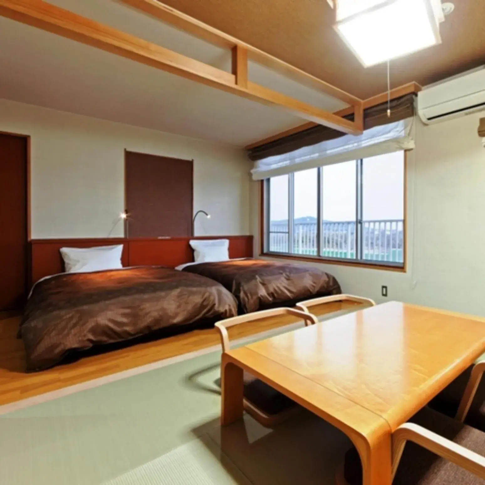Twin Room with Tatami Area - single occupancy - Non-Smoking in Kyukamura Irago Twin Room with Tatami Area - single occupancy - Non-Smoking in Kyukamura Irago