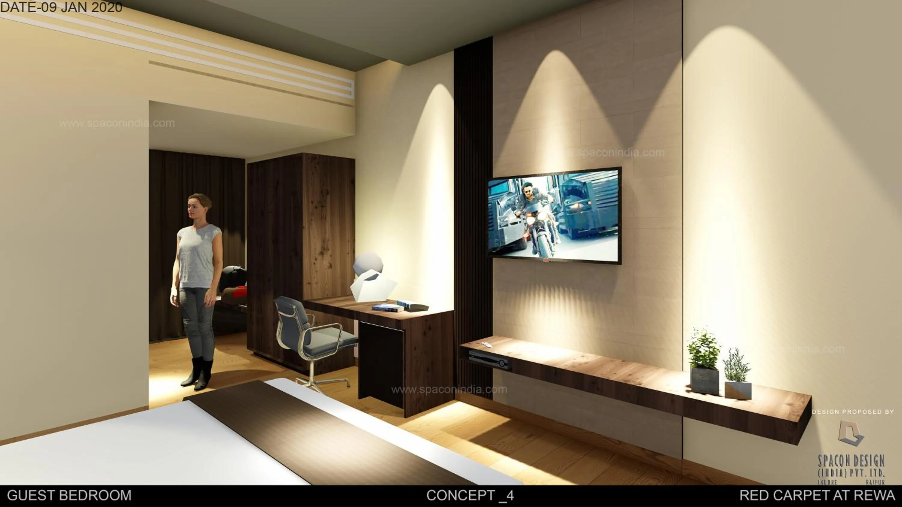 Bedroom in Enrise by Sayaji Rewa