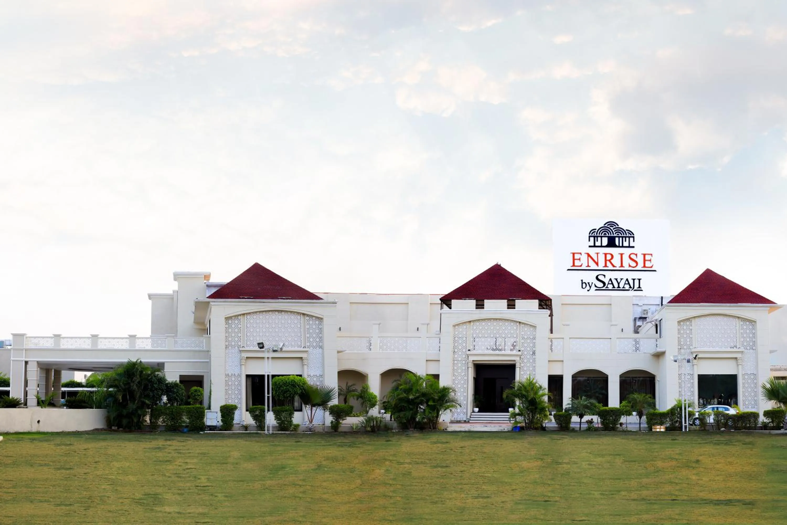 Facade/entrance in Enrise by Sayaji Rewa