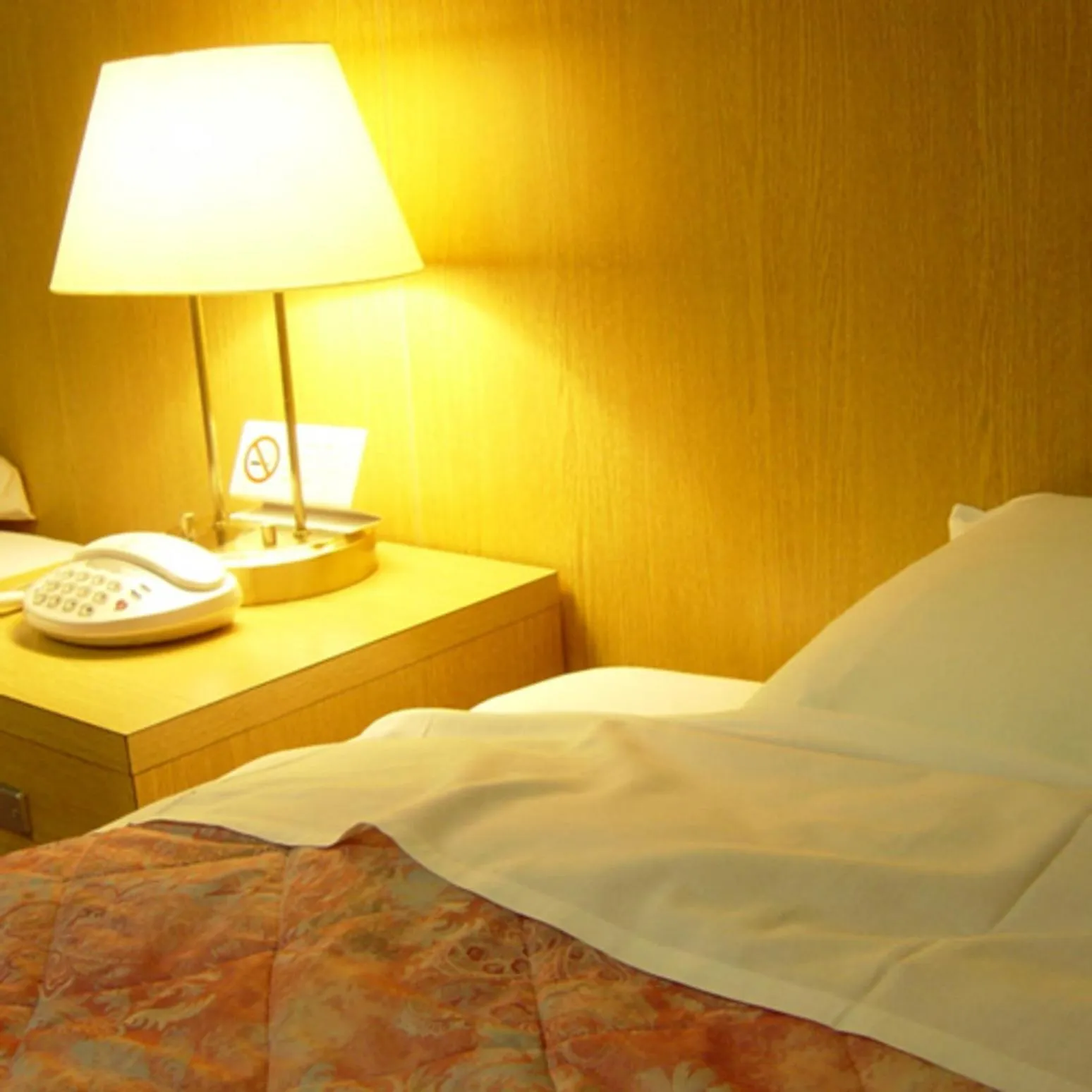 Bed in Kyukamura Chausuyama-Kogen