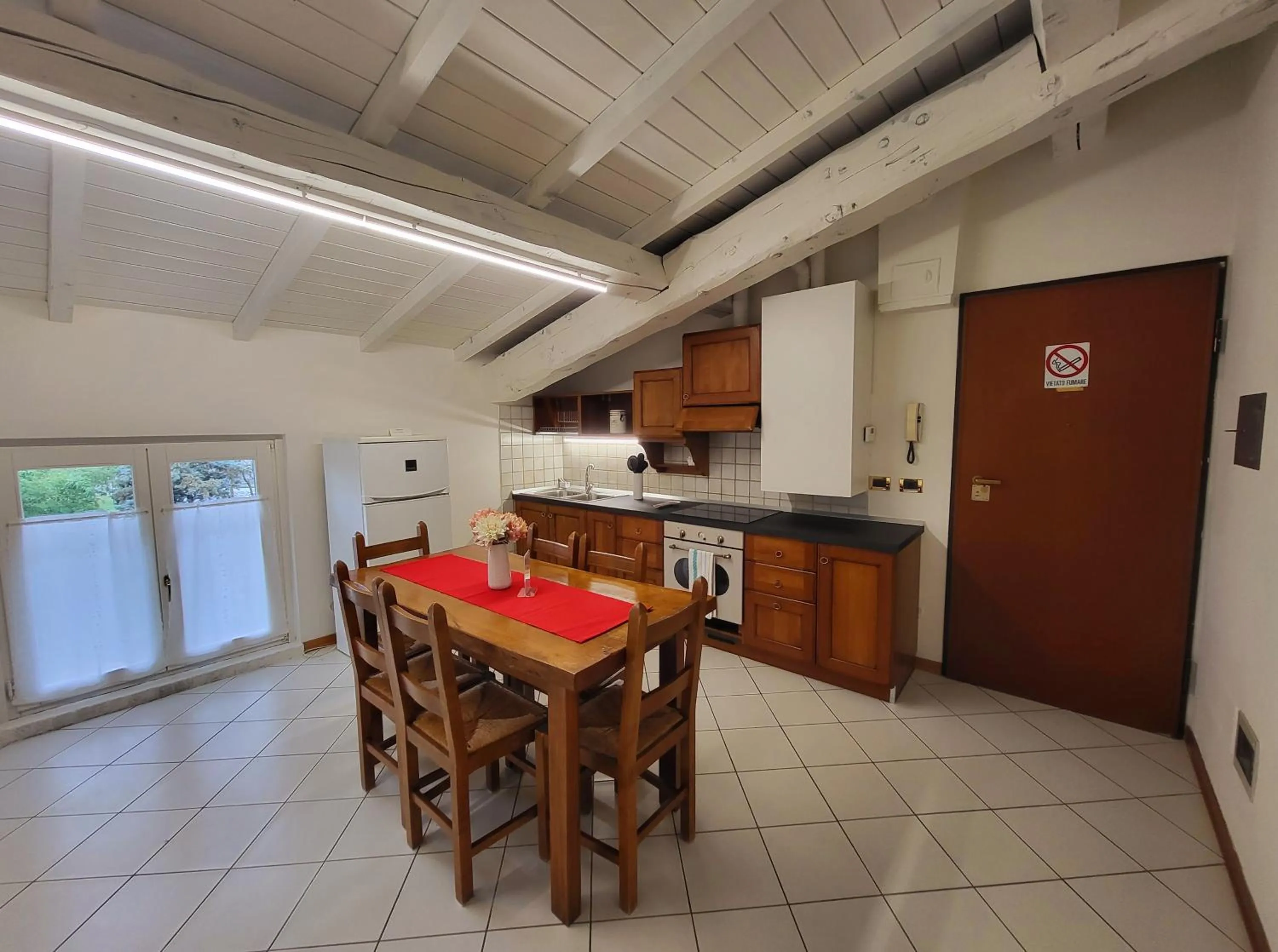 Kitchen or kitchenette in Residence Antico Borgo