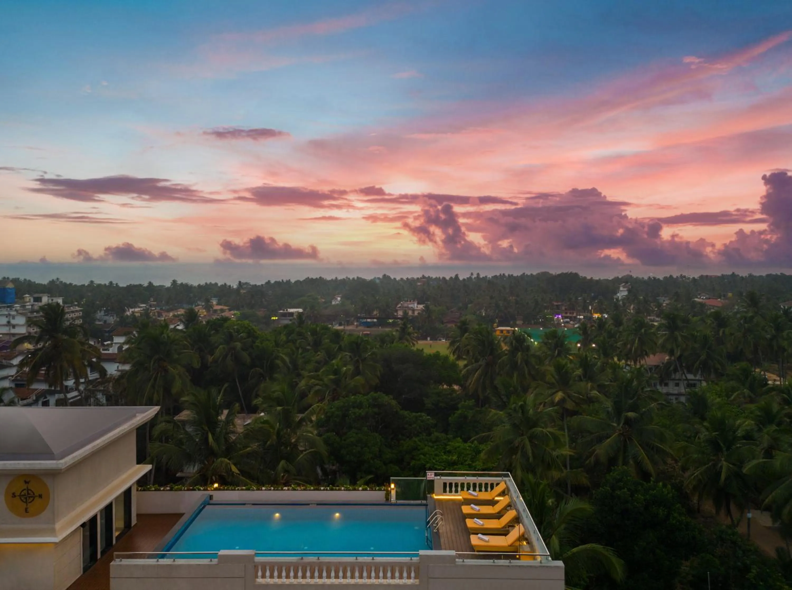 Swimming pool in Artistry Suites