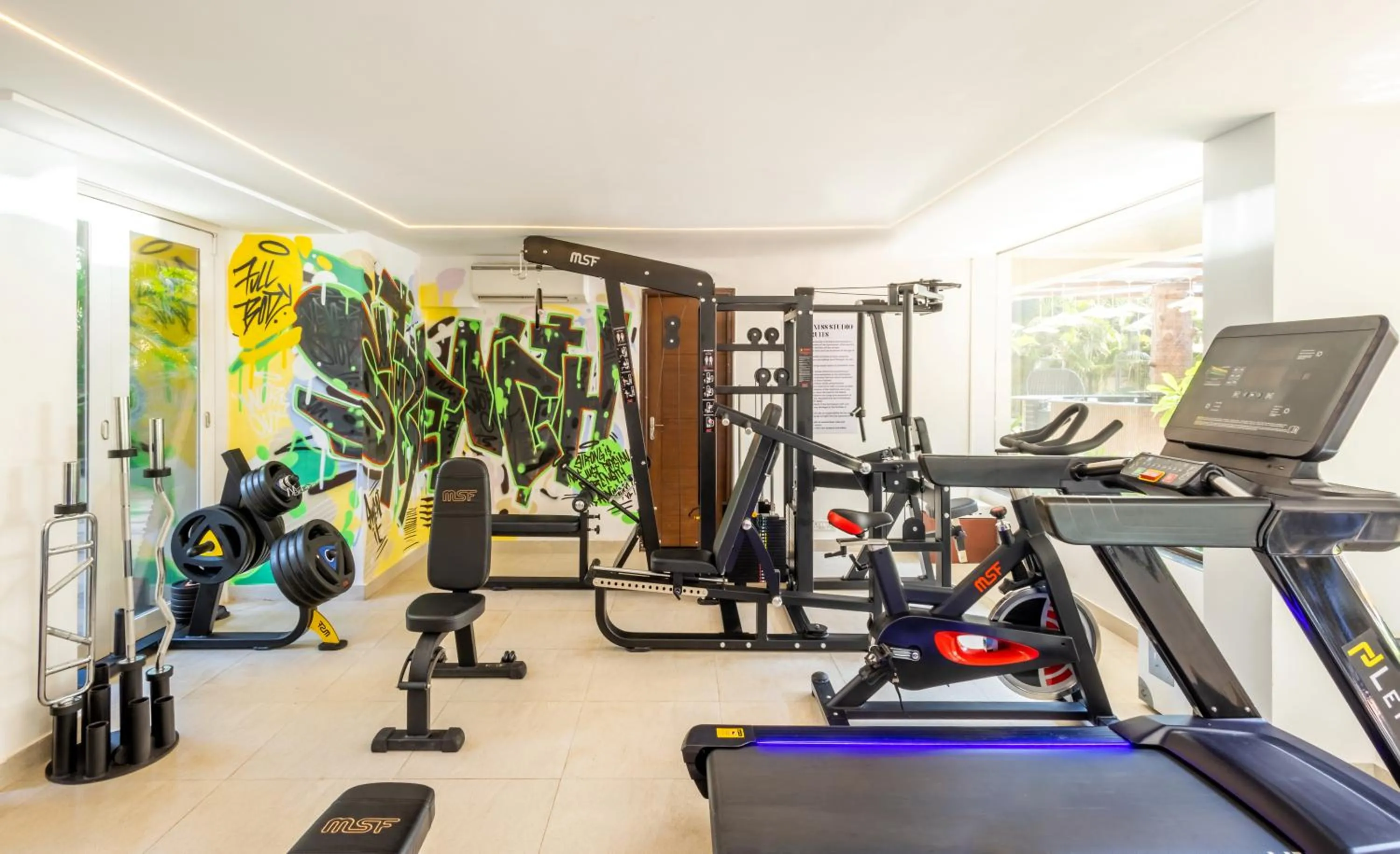 Fitness centre/facilities in Artistry Suites