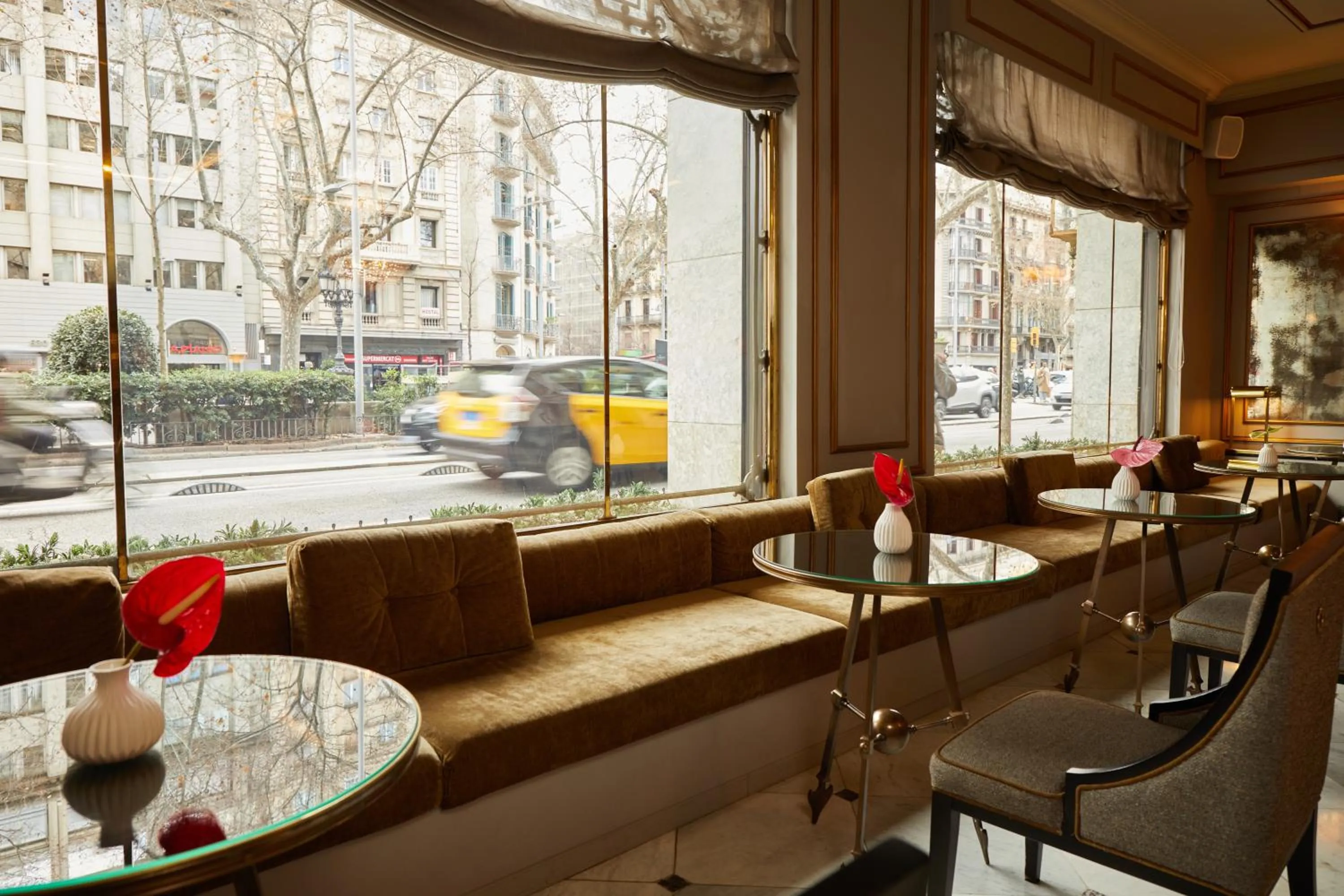 Decorative detail in El Avenida Palace