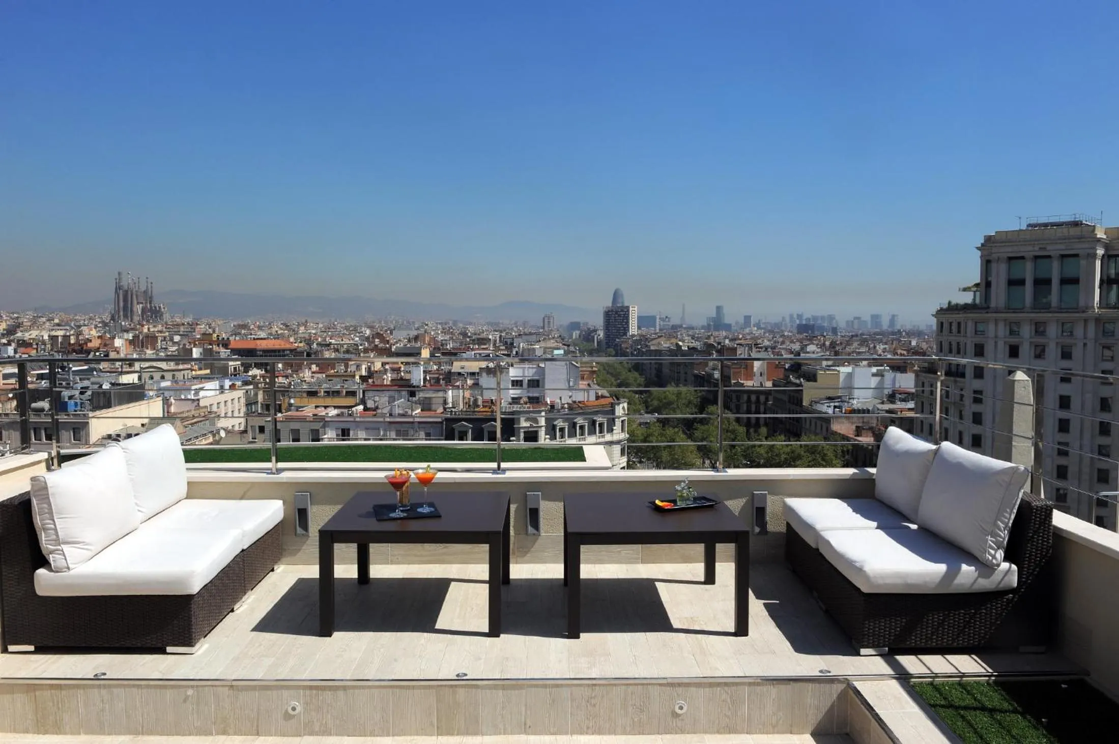 Solarium in El Avenida Palace