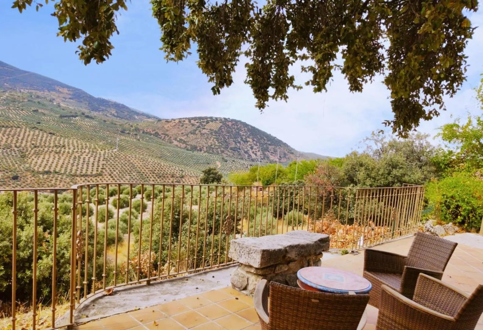 View (from property/room) in Hotel Rural Puerto Mágina