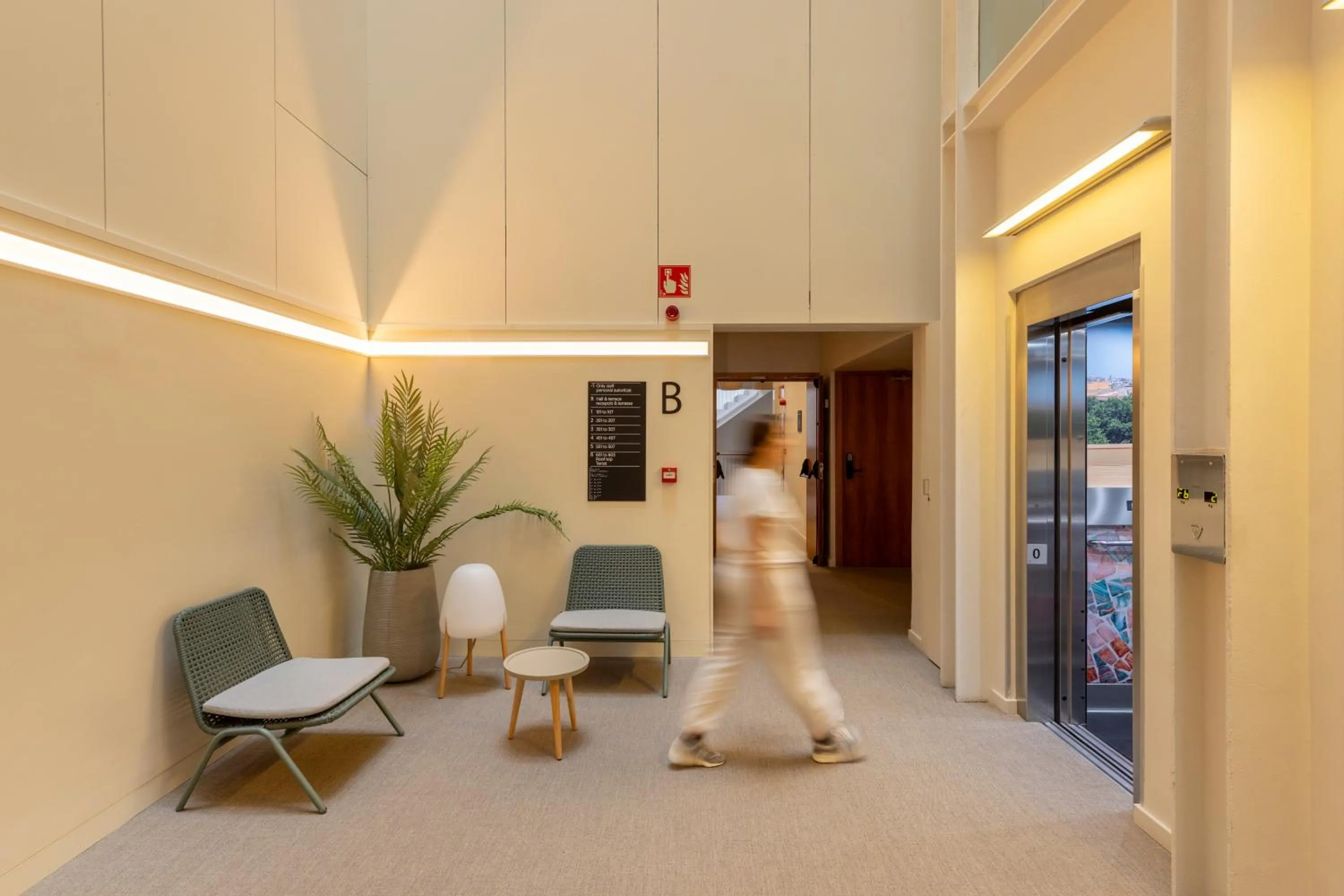 Lobby or reception in Líbere Barcelona Sant Antoni