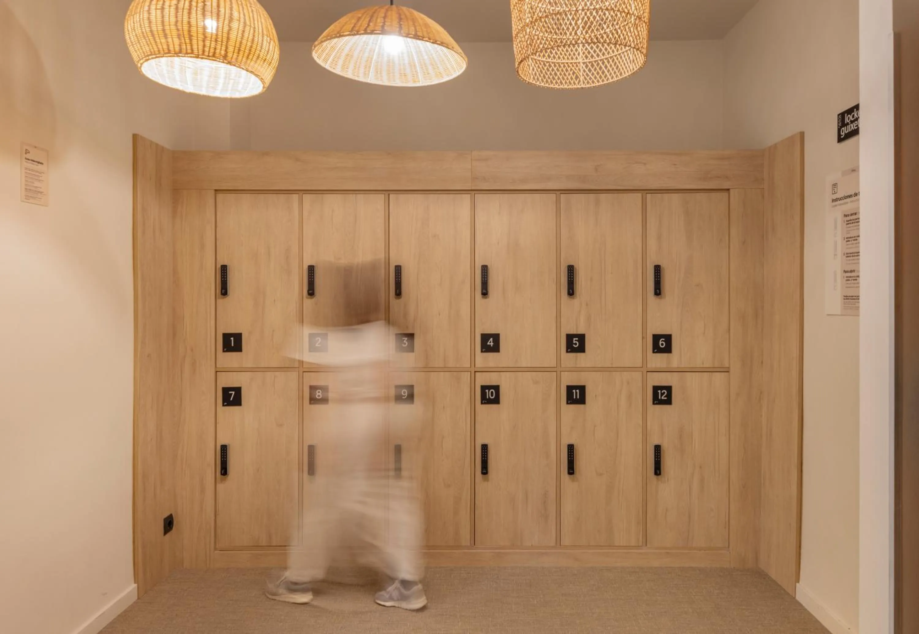 locker in Líbere Barcelona Sant Antoni