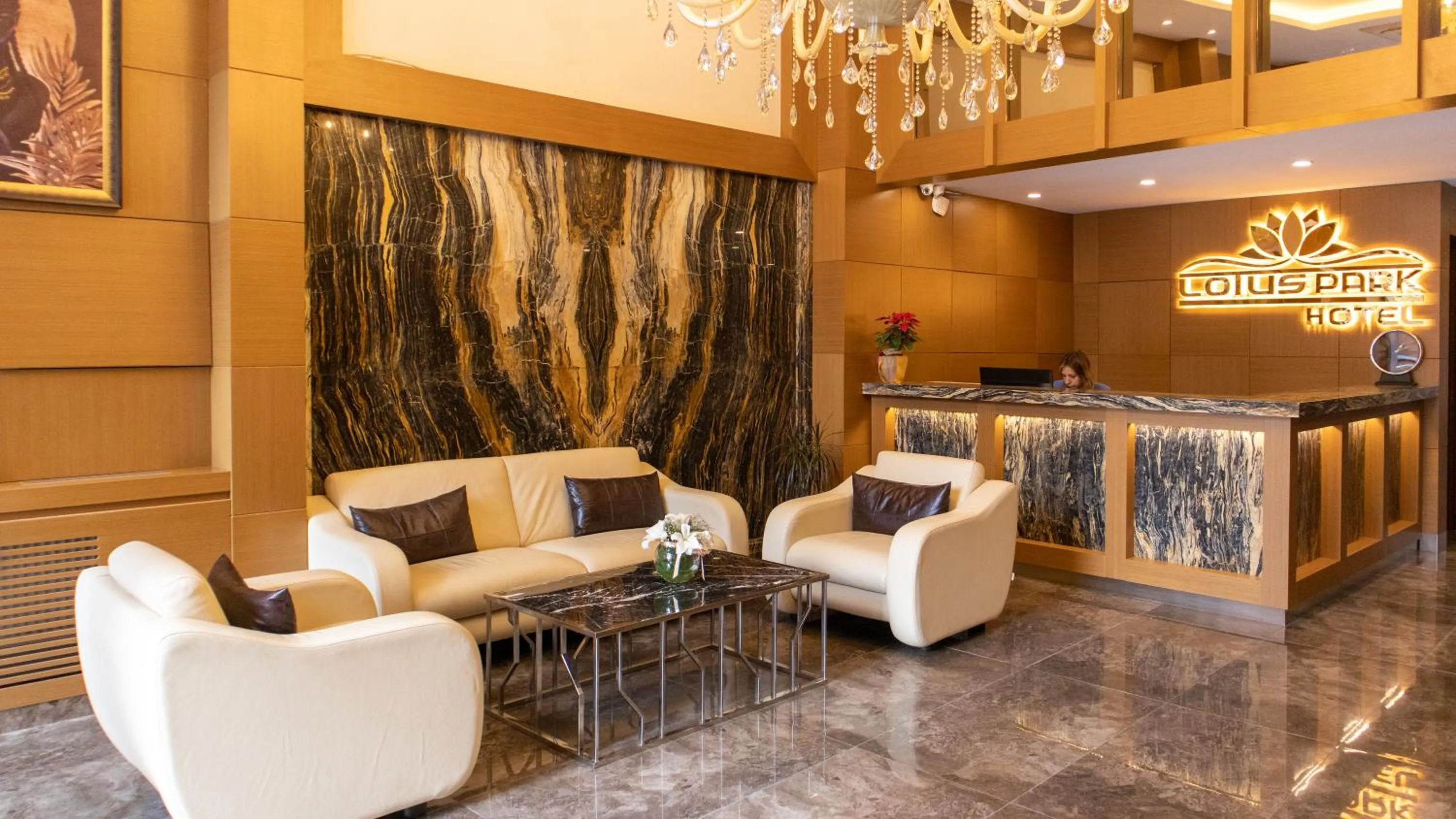 Lobby or reception in LOTUSPARK HOTEL