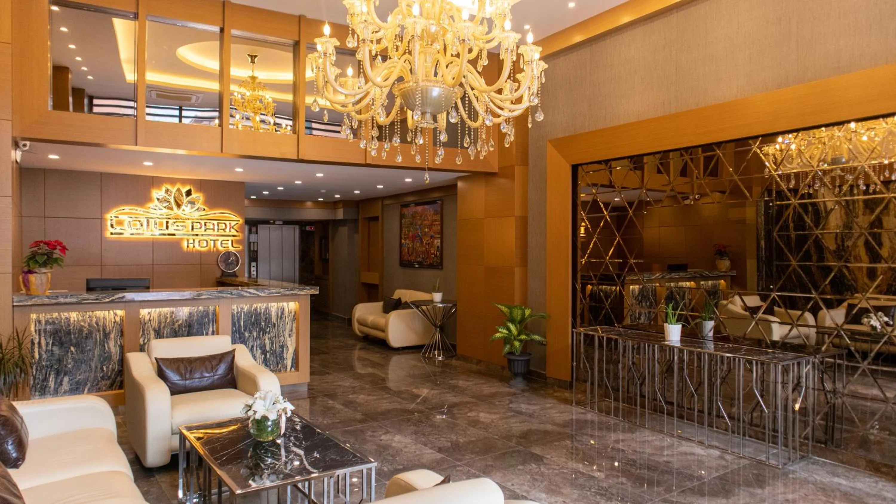 Lobby or reception in LOTUSPARK HOTEL