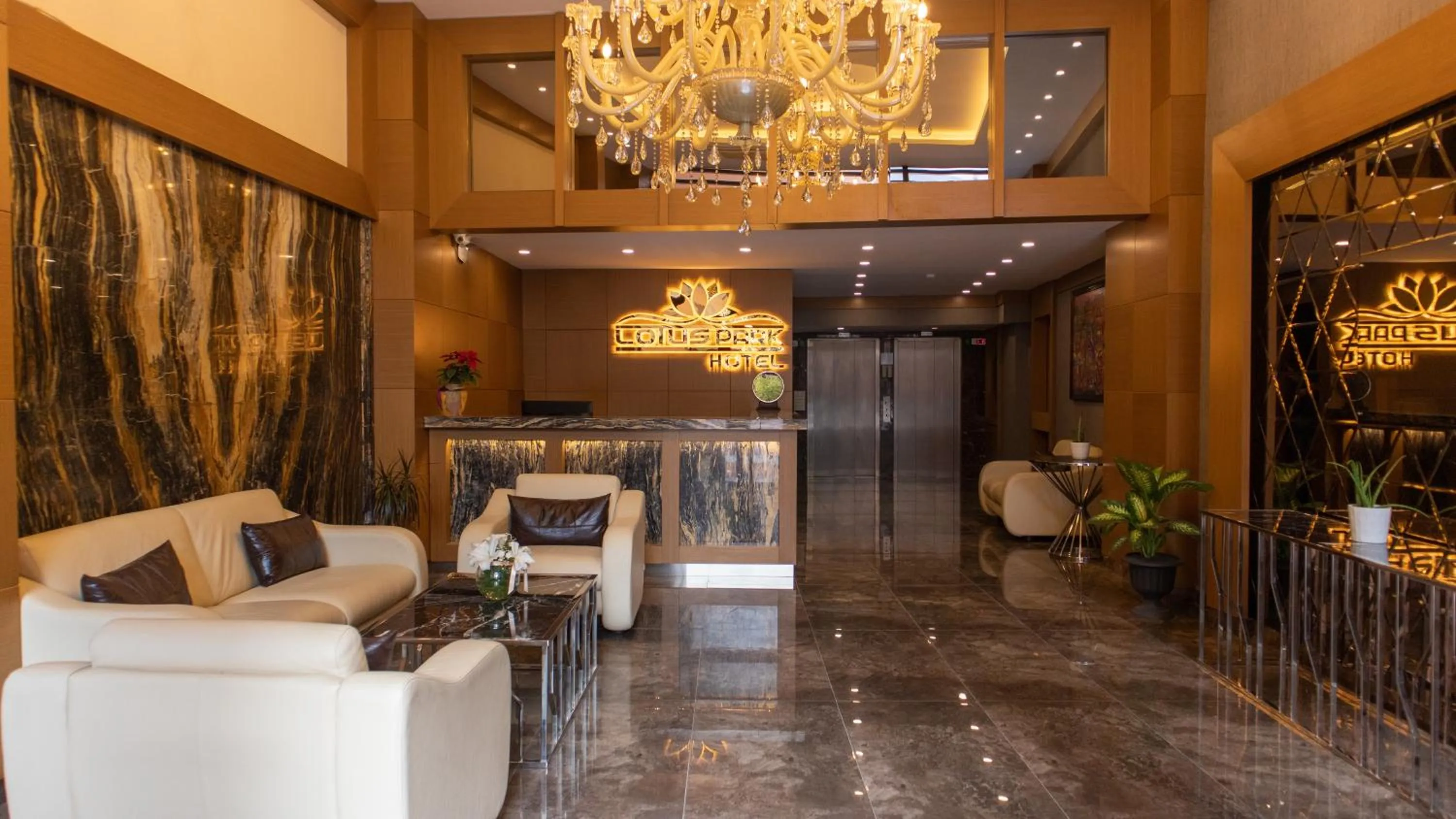 Lobby or reception in LOTUSPARK HOTEL