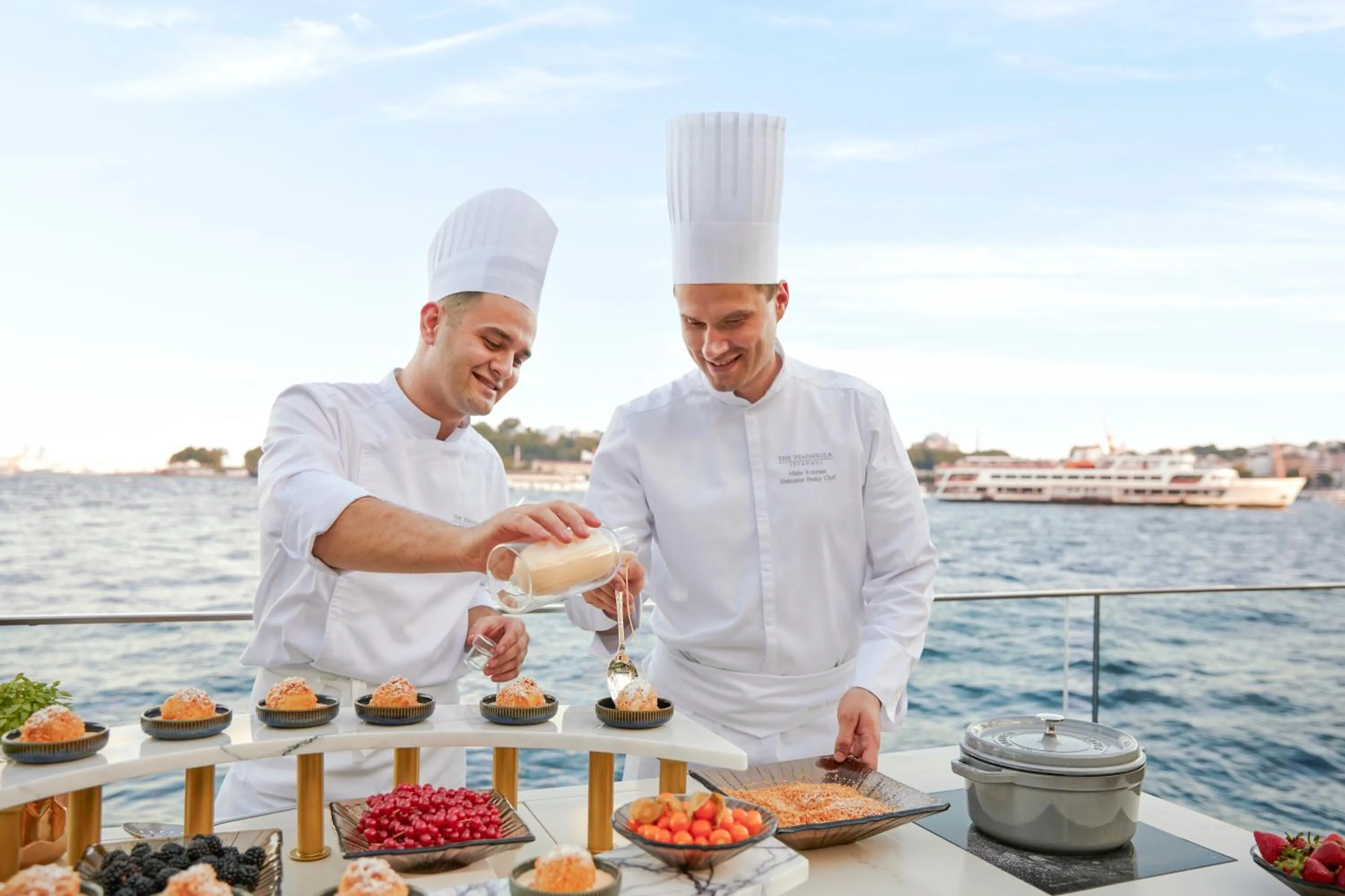 Restaurant/places to eat in The Peninsula Istanbul