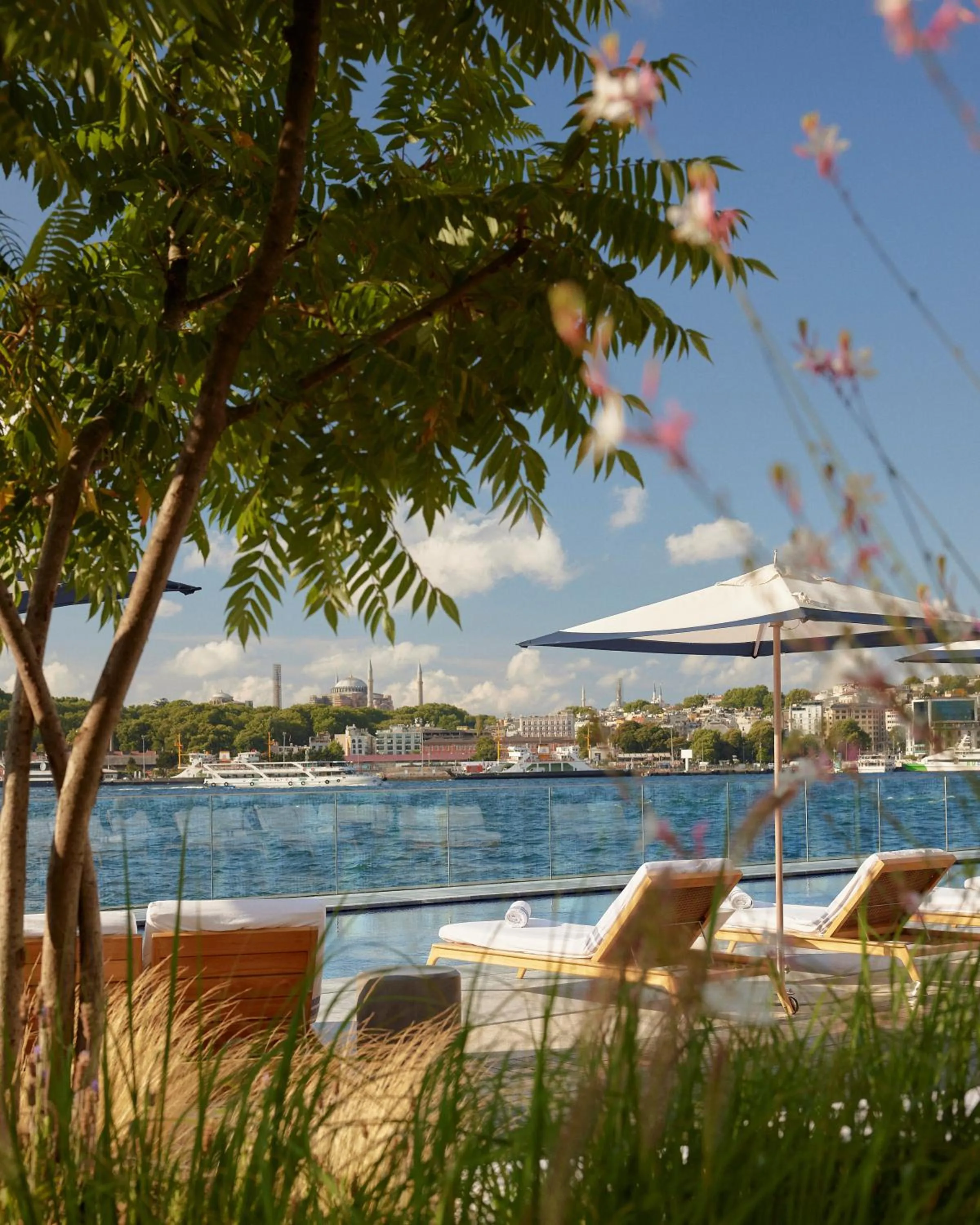 Swimming pool in The Peninsula Istanbul