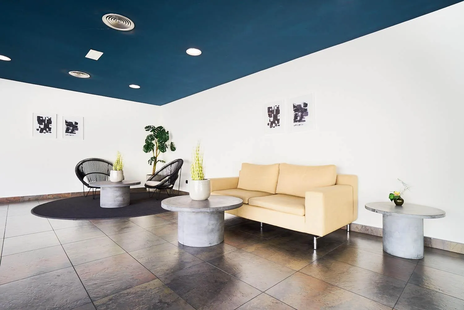 Seating area in Eurostars Málaga