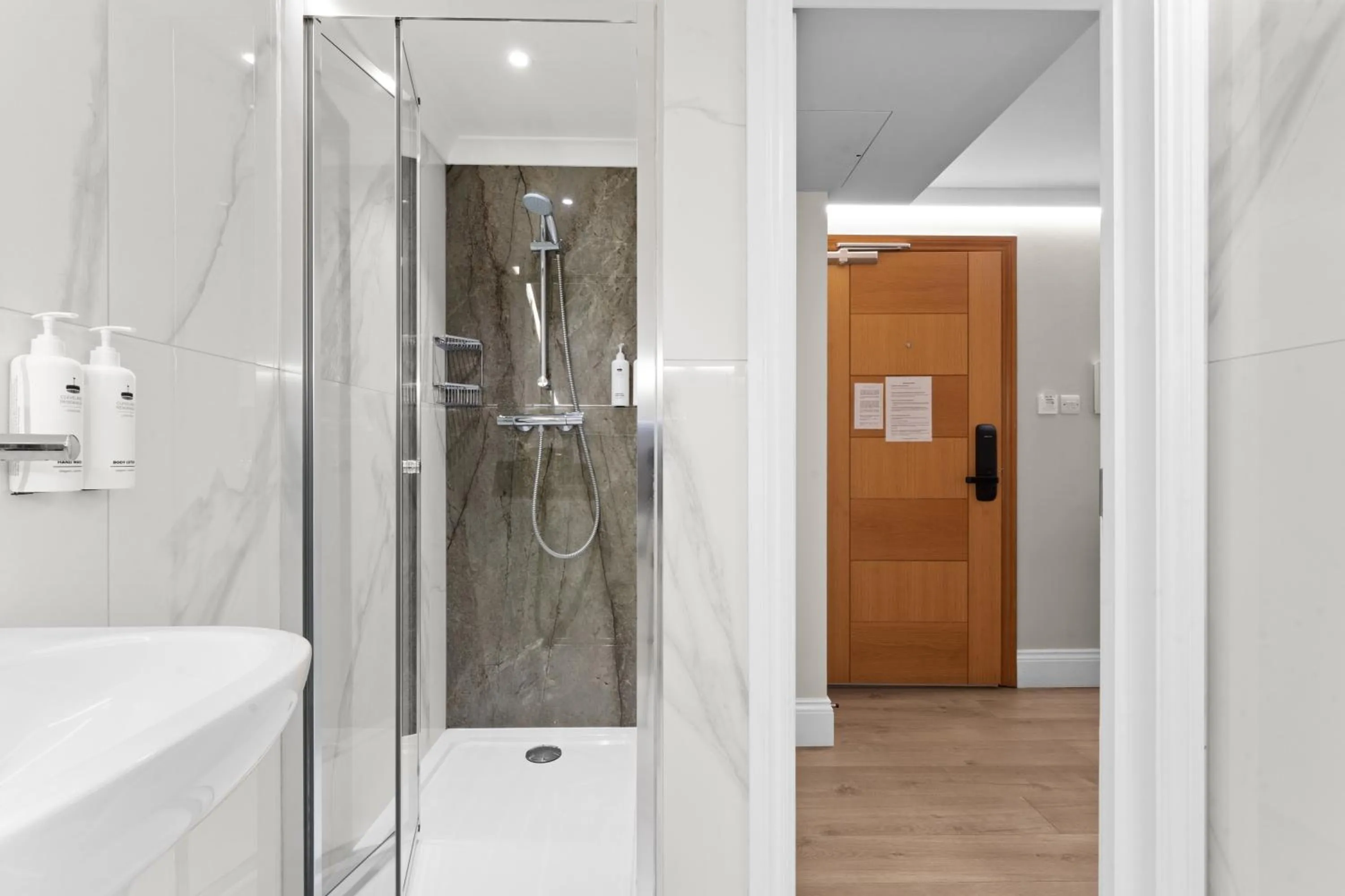 Shower in Cleveland Residences Russell Square