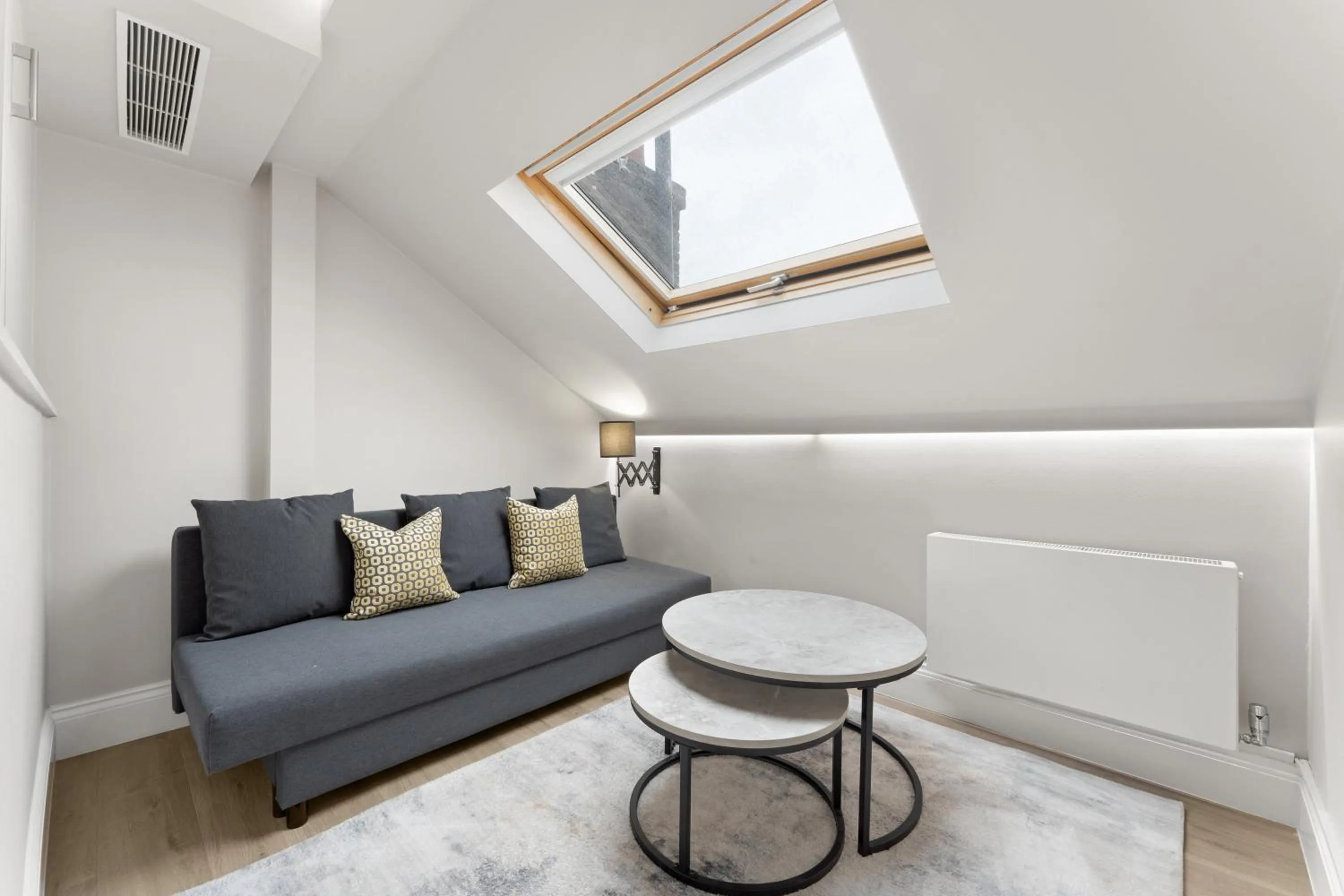 Seating area in Cleveland Residences Russell Square