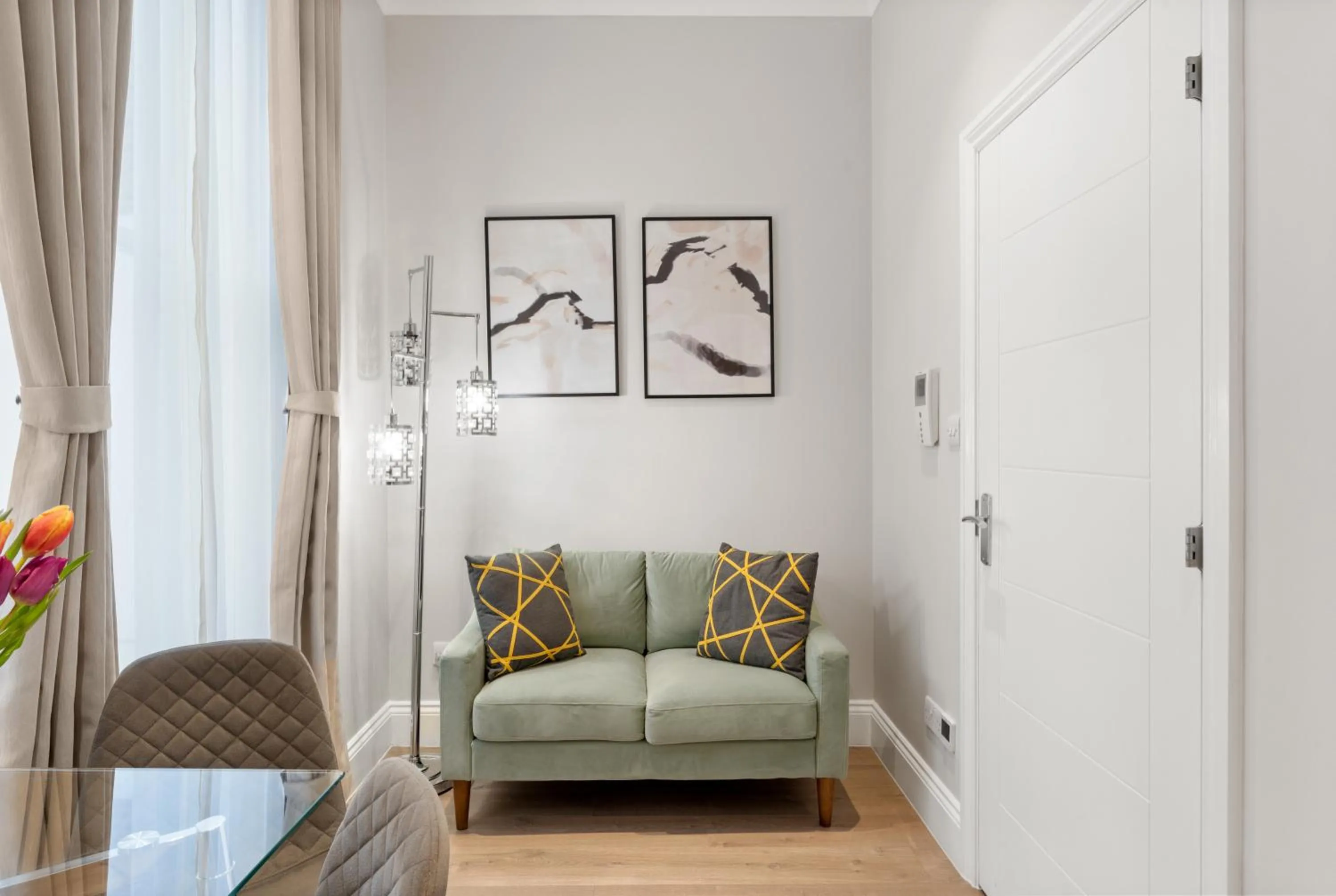 Living room in Cleveland Residences Russell Square