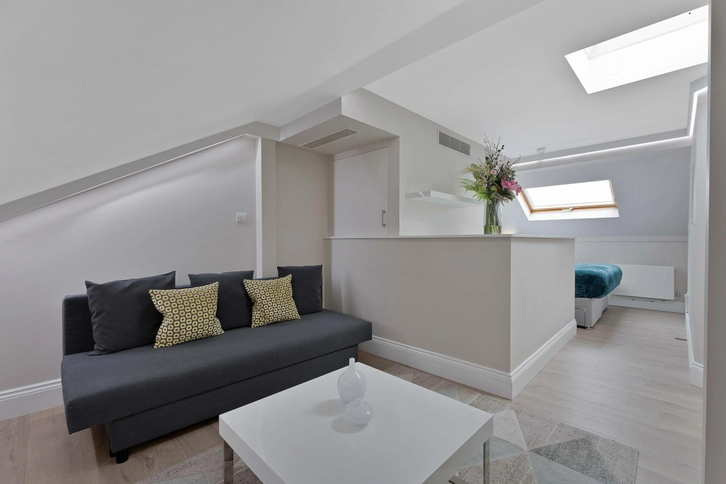 Living room in Cleveland Residences Russell Square