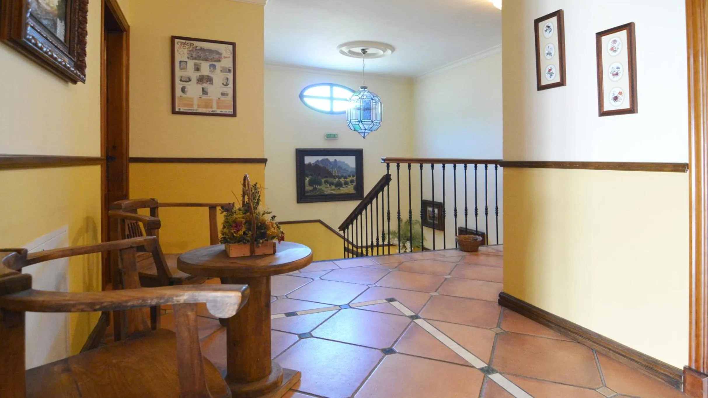 Lobby or reception in La Posada del Conde