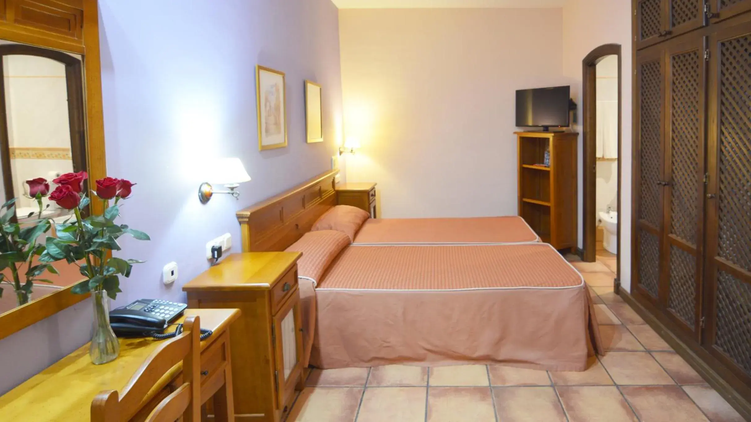 Double Interior Room - single occupancy in La Posada del Conde Double Interior Room - single occupancy in La Posada del Conde