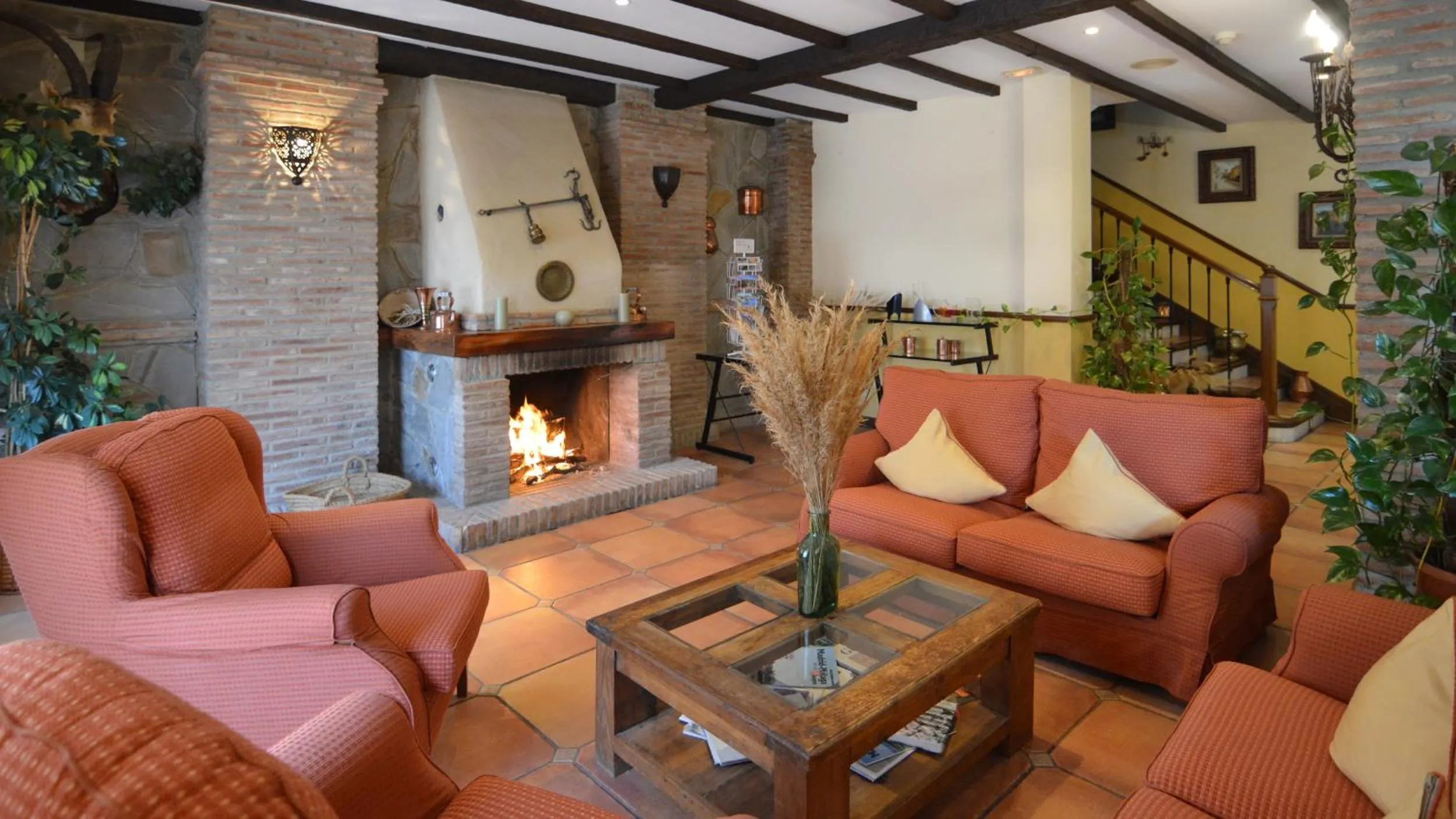 Living room in La Posada del Conde