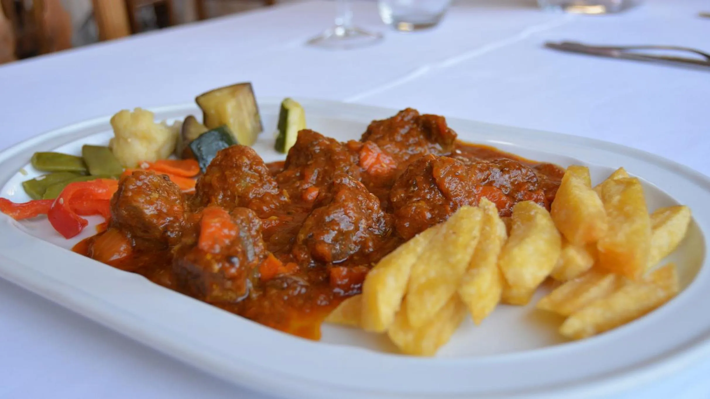 Food and drinks in La Posada del Conde