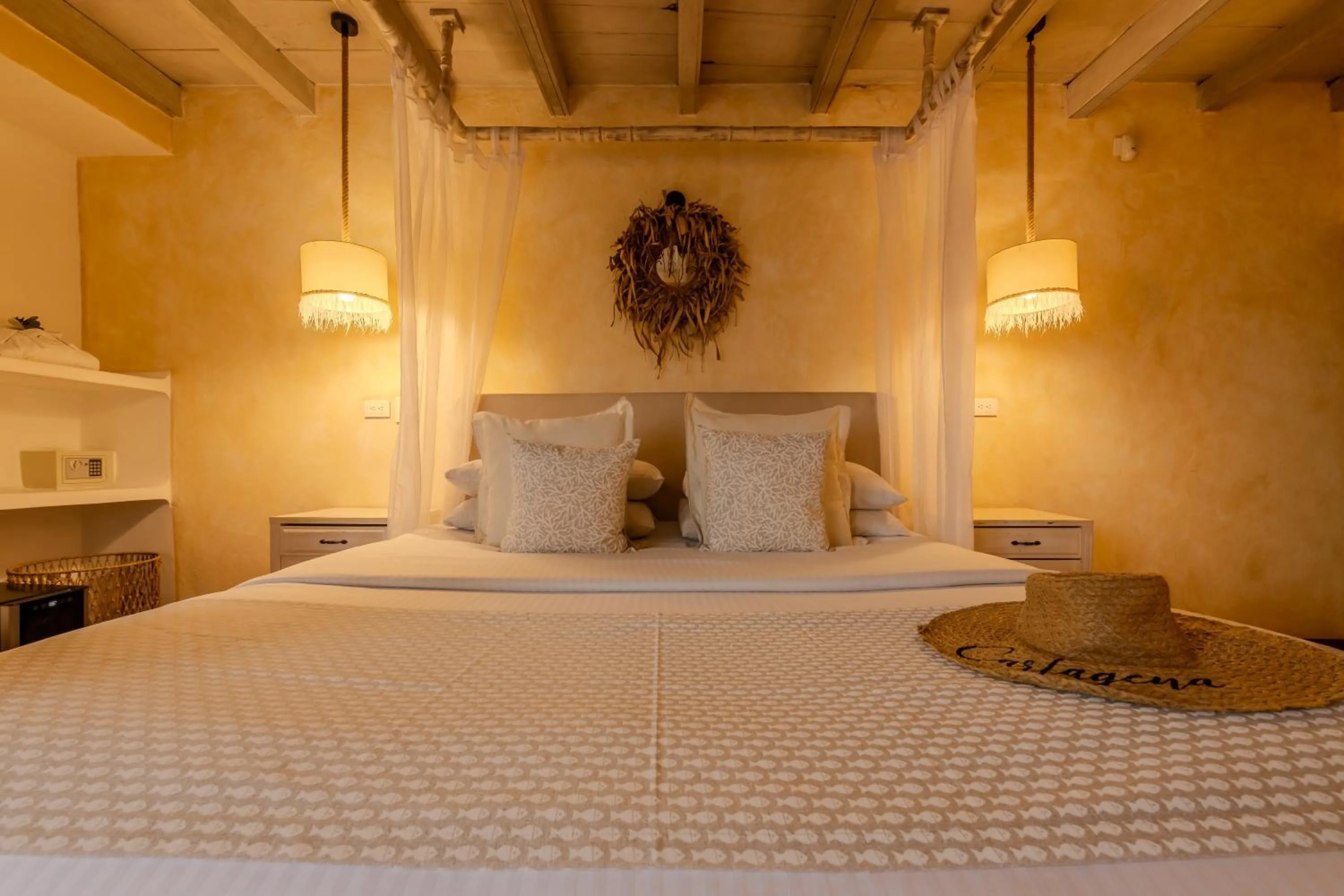 Bed in Moet Cartagena Hotel Boutique Adutls Only