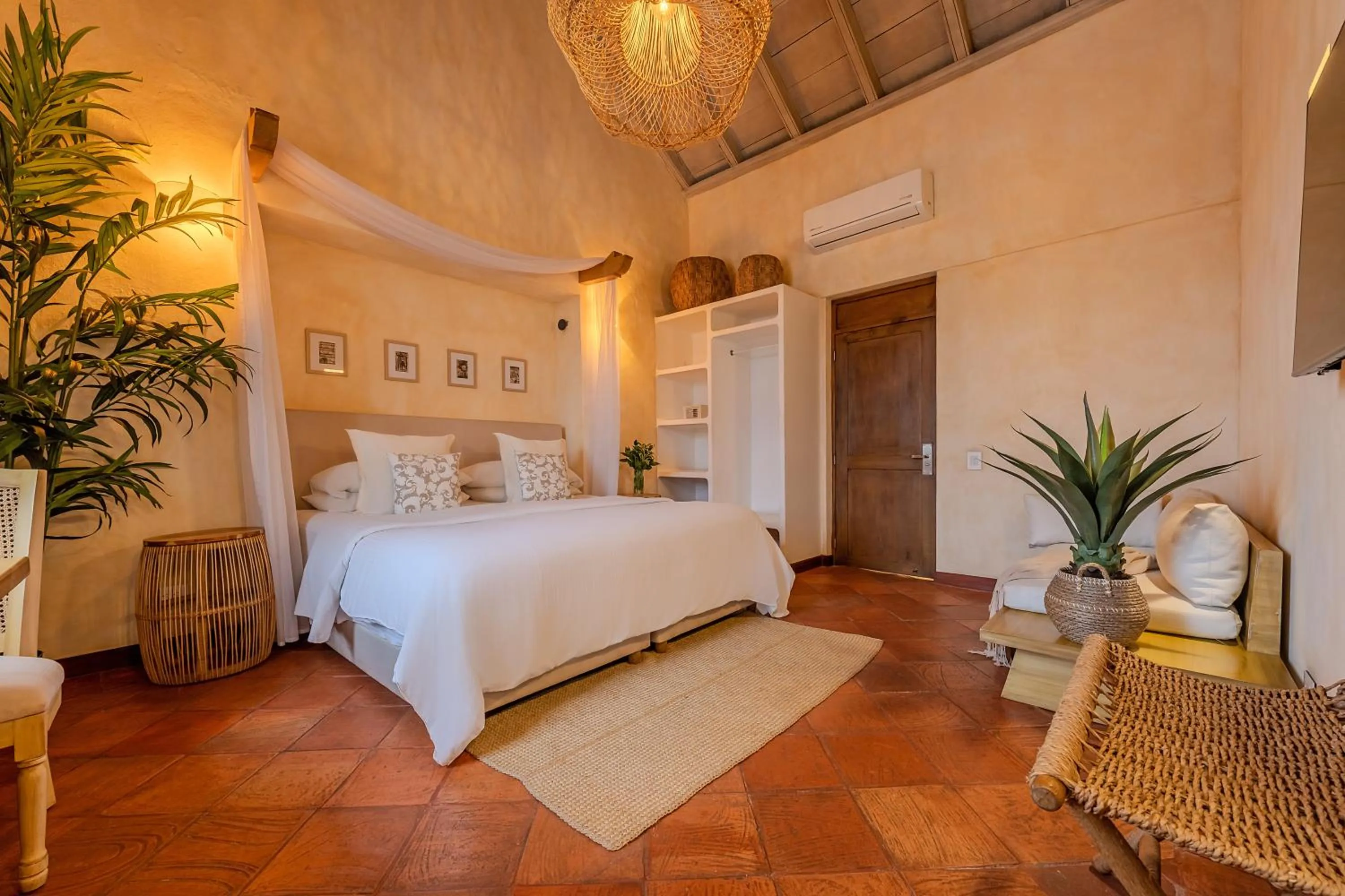 Photo of the whole room, Bed in Moet Cartagena Hotel Boutique Adutls Only