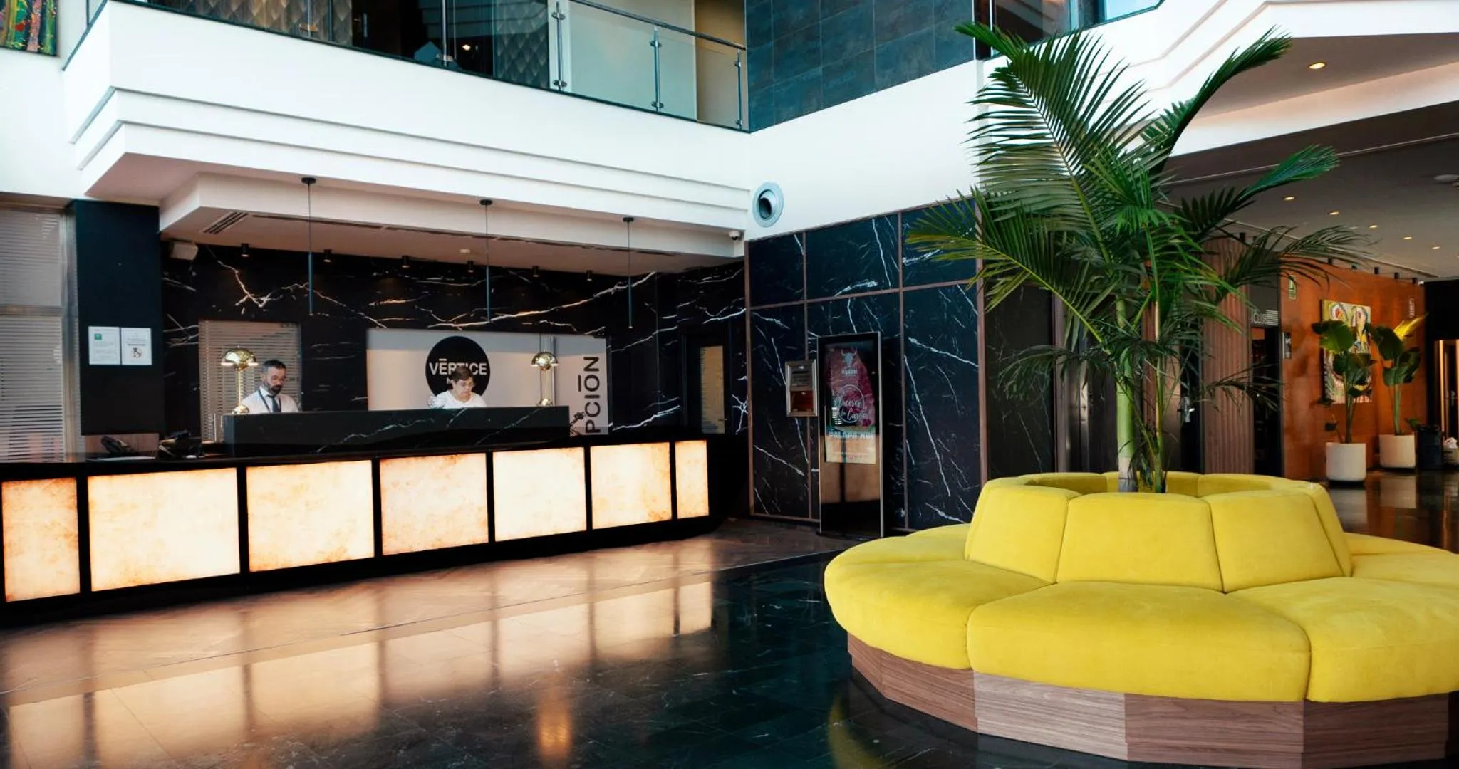 Lobby or reception in Vértice Sevilla Aljarafe