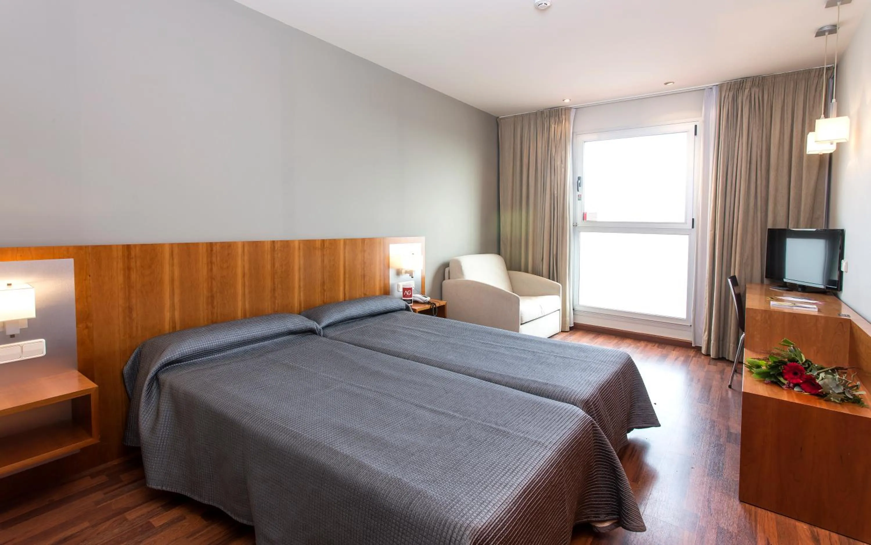 TV and multimedia, Bed in Hotel AG Express Elche