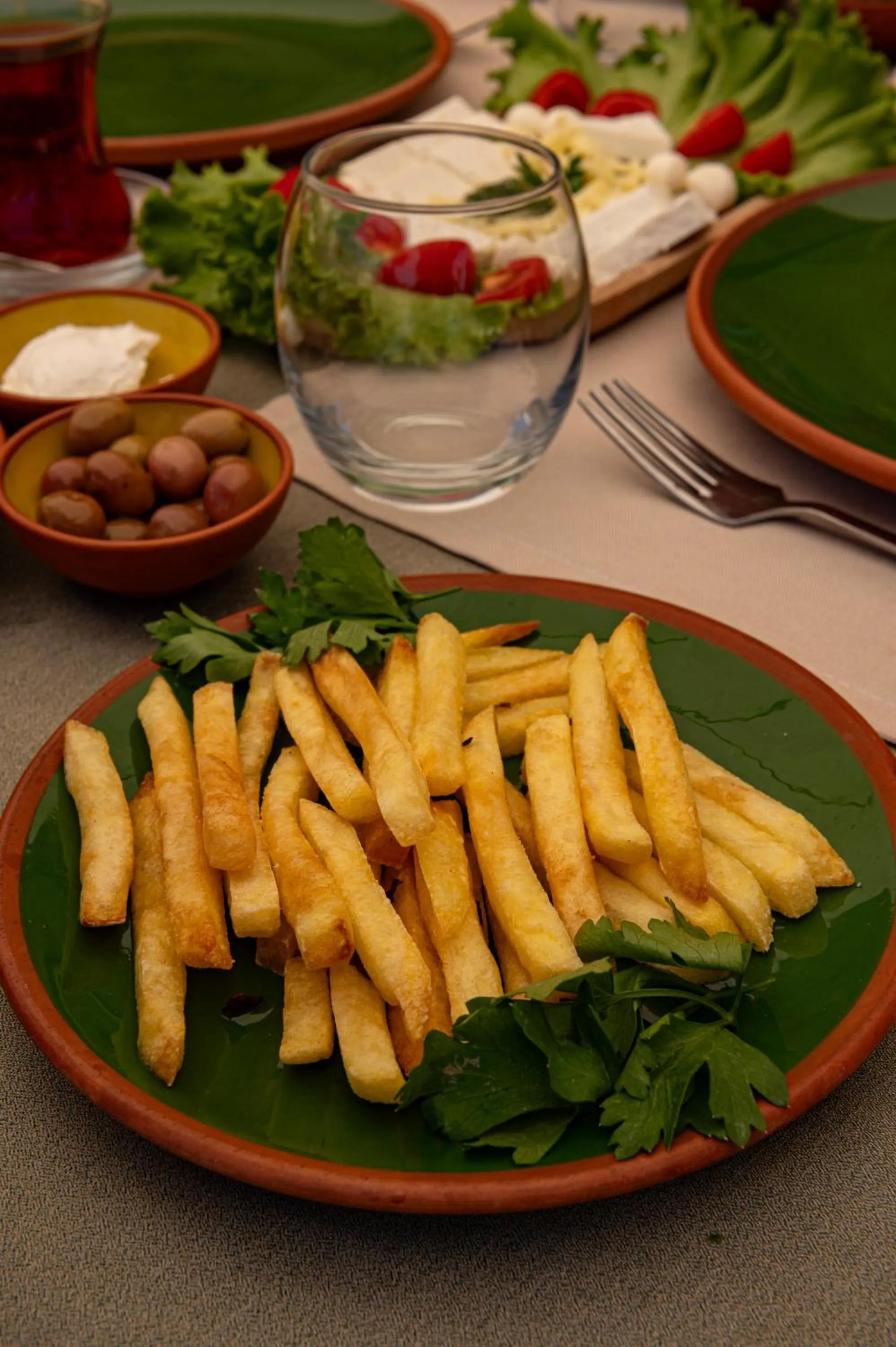 Breakfast in Shiraz Cave Cappadocia