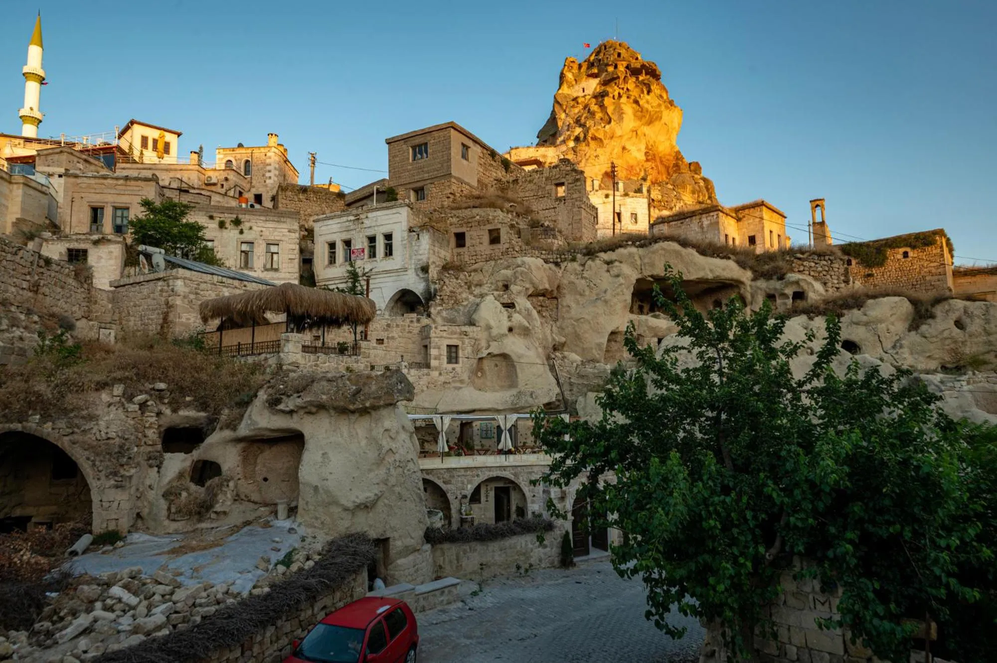 Natural landscape in Shiraz Cave Cappadocia