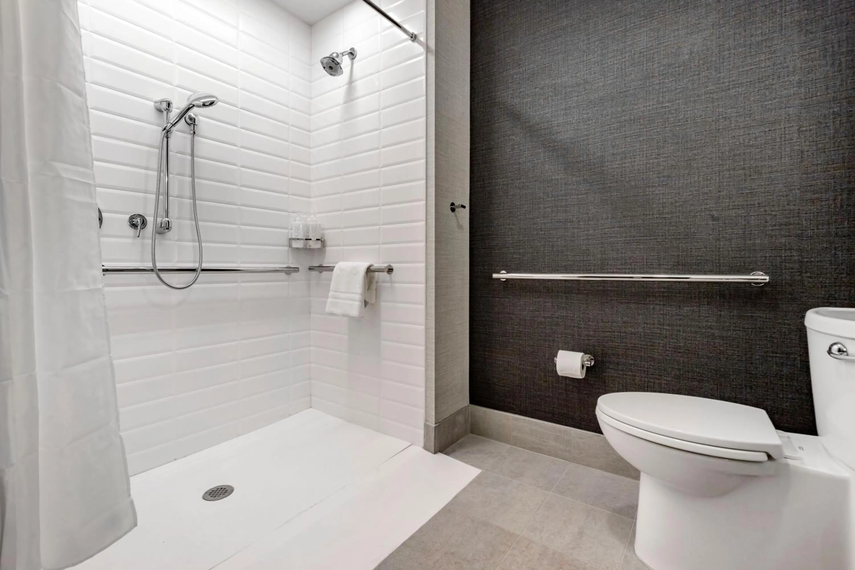 Bathroom in Cambria Hotel Savannah Downtown Historic District