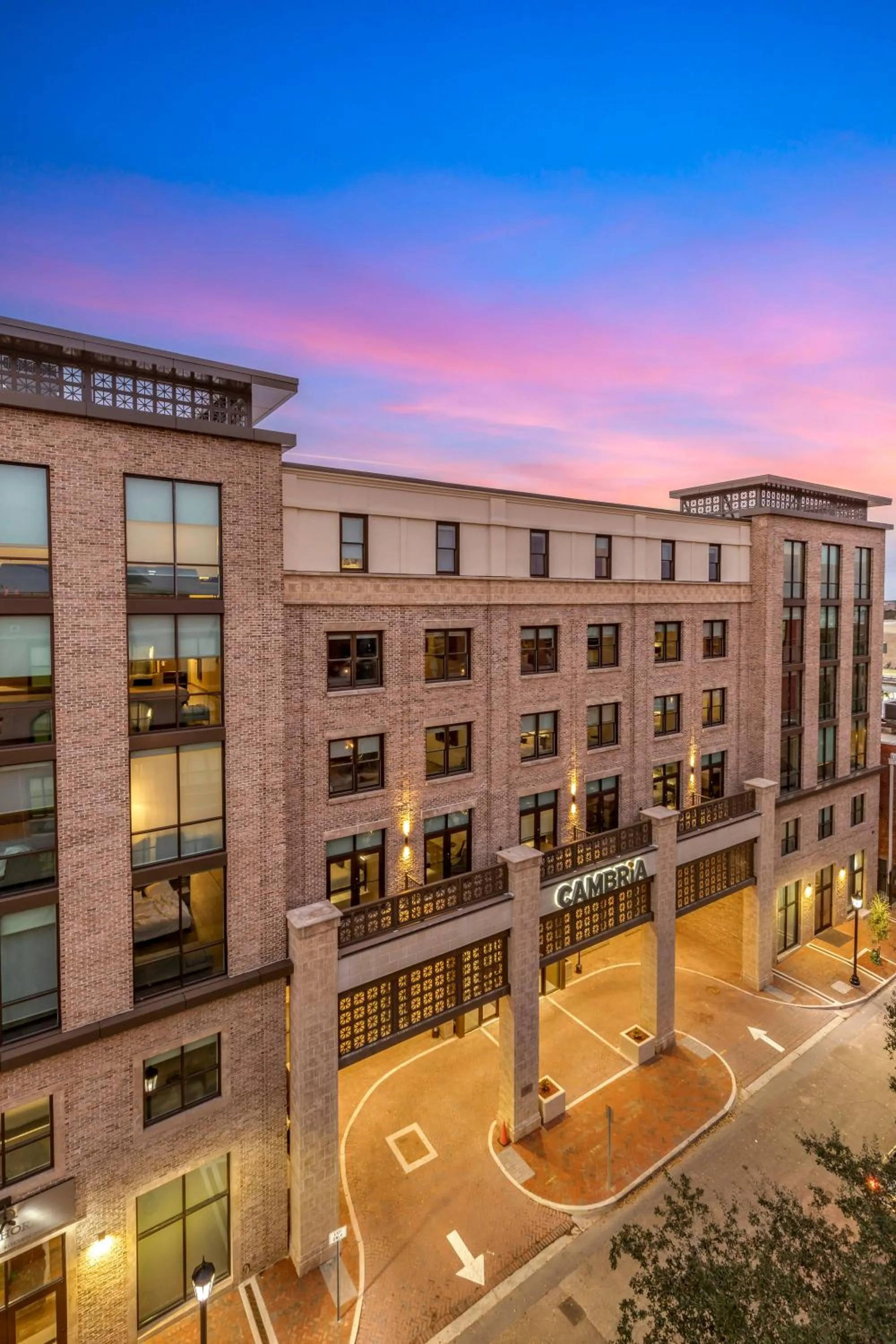 Property building in Cambria Hotel Savannah Downtown Historic District