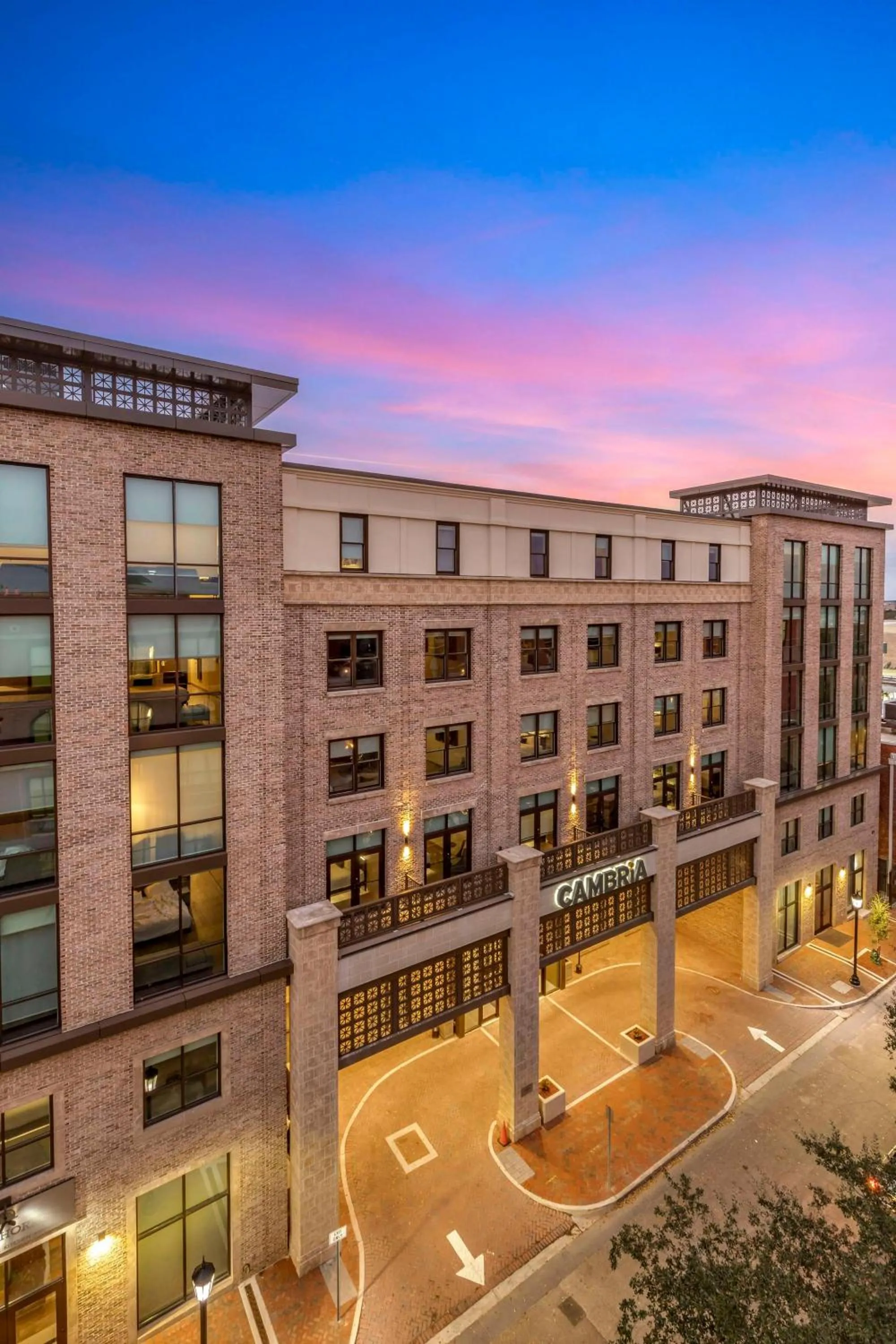 Property building in Cambria Hotel Savannah Downtown Historic District