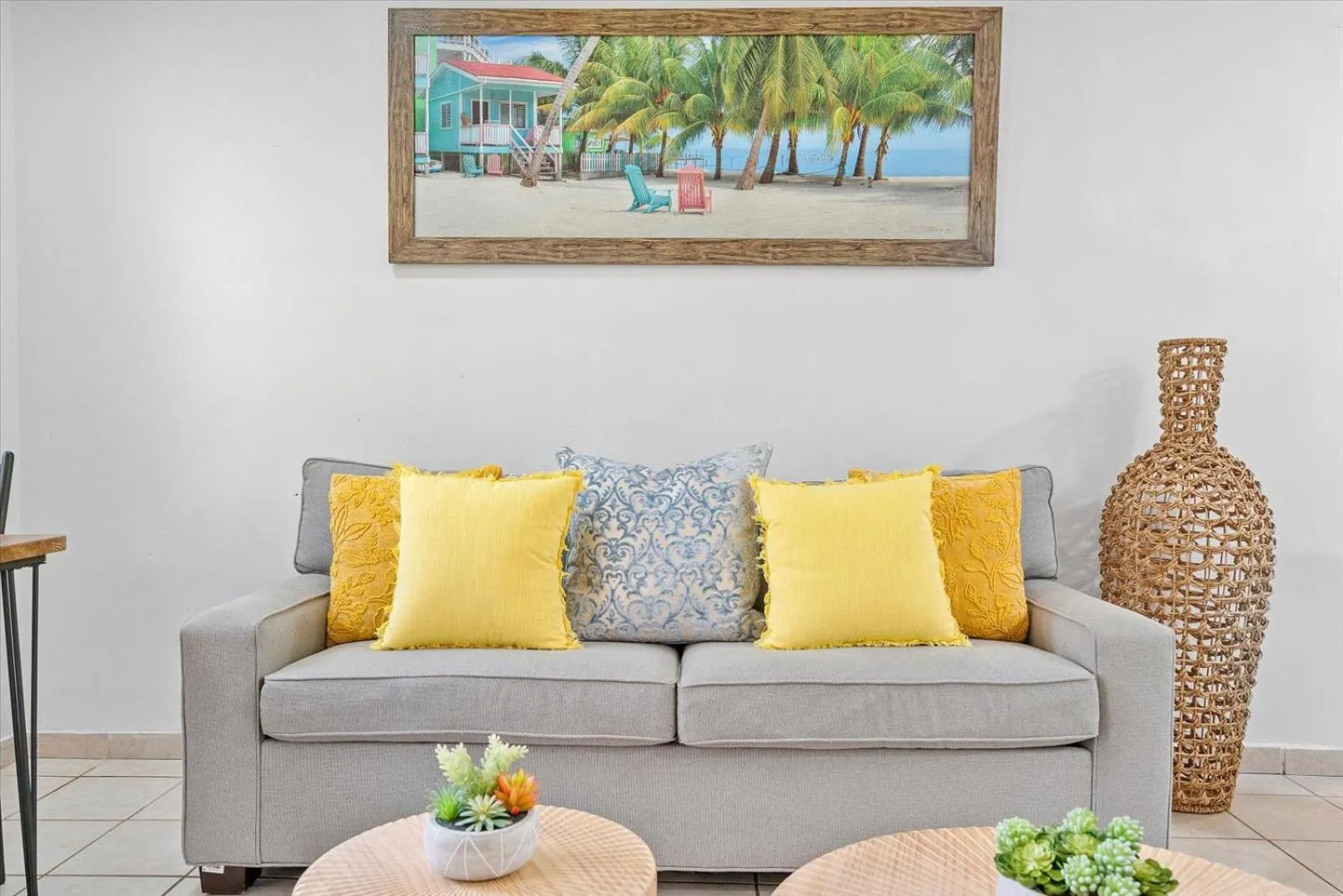 Living room in Walnut By The Sea