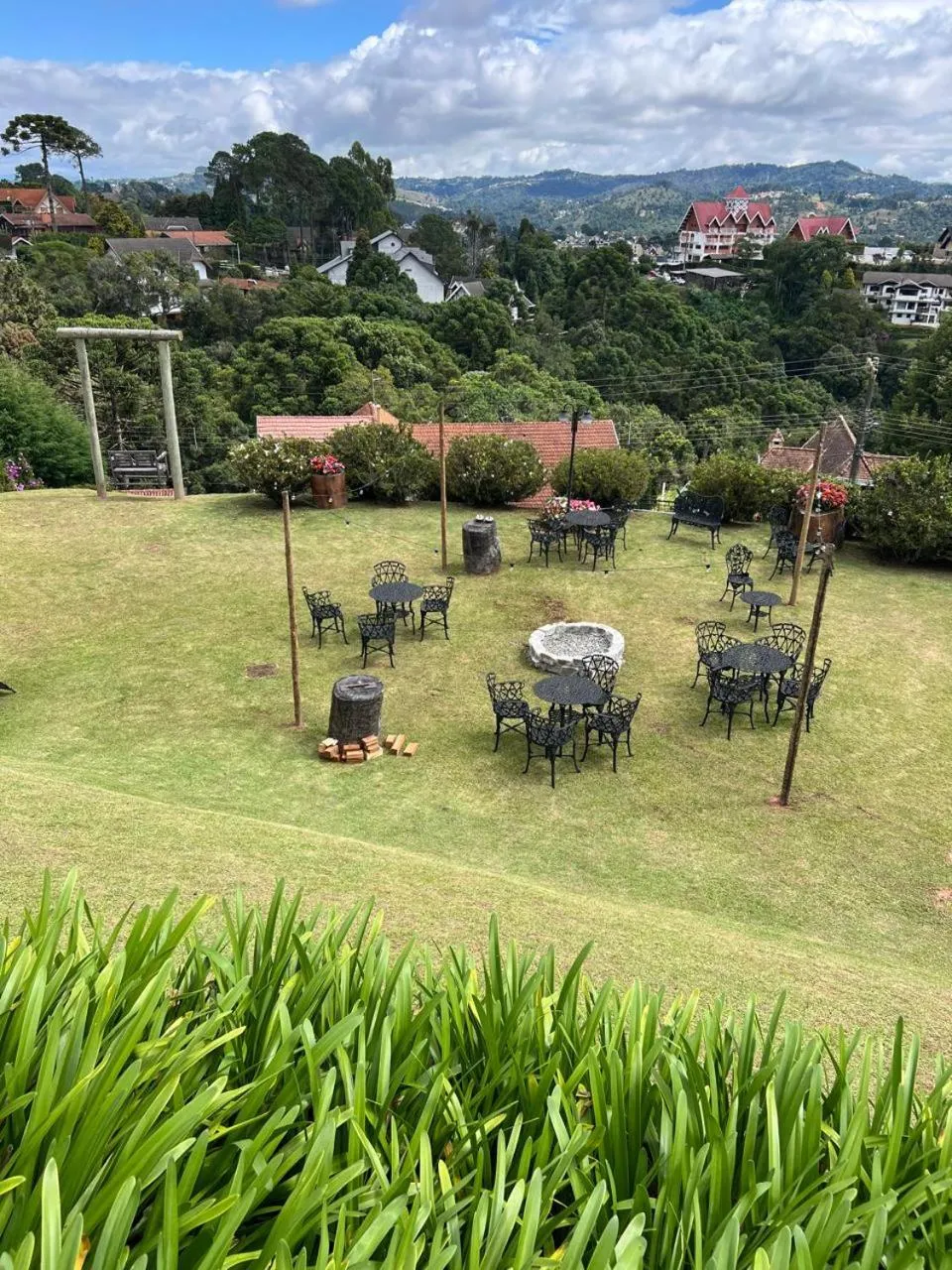 Garden view in Hotel Pousada Bella Locanda