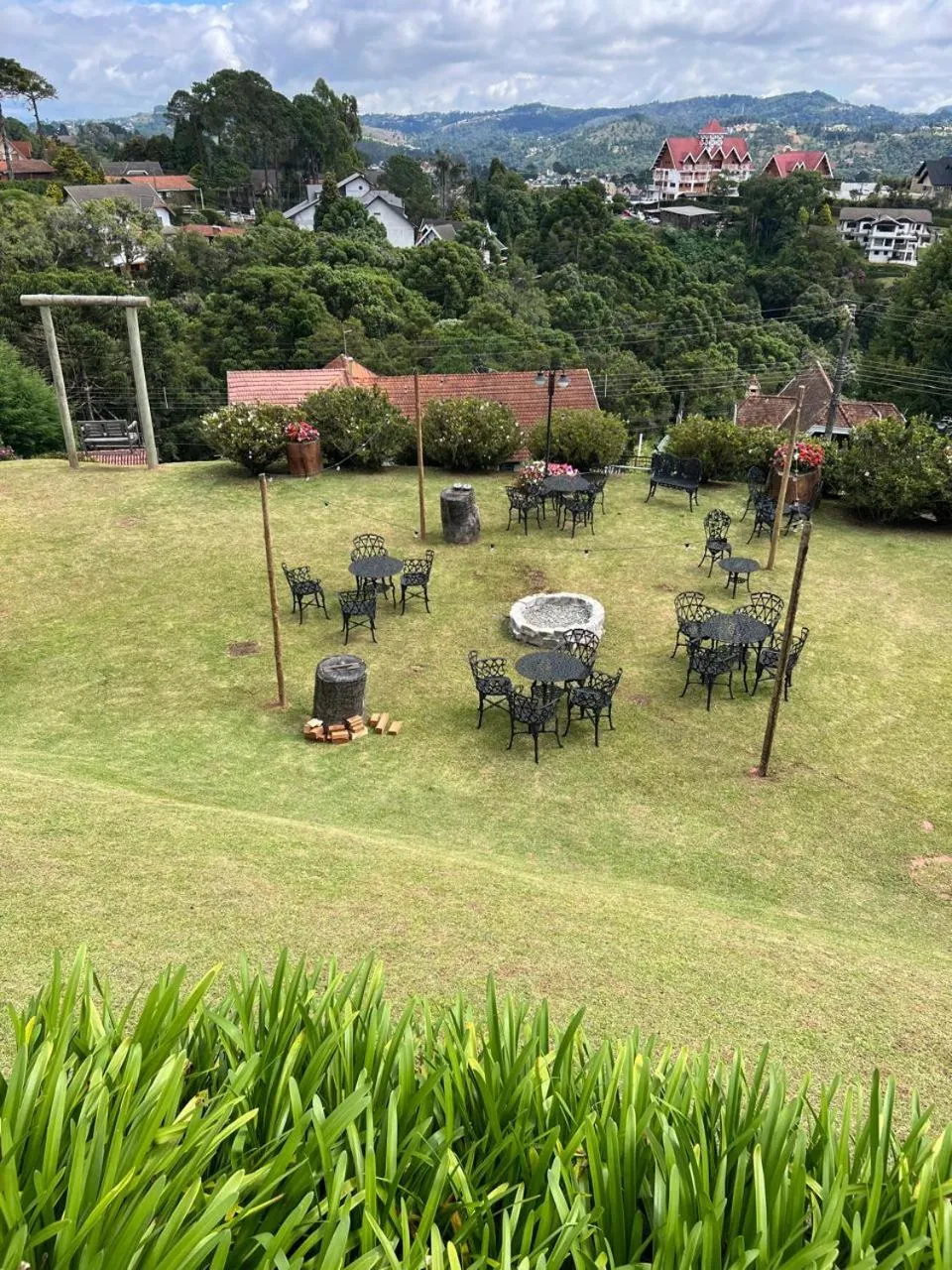 Garden view in Hotel Pousada Bella Locanda