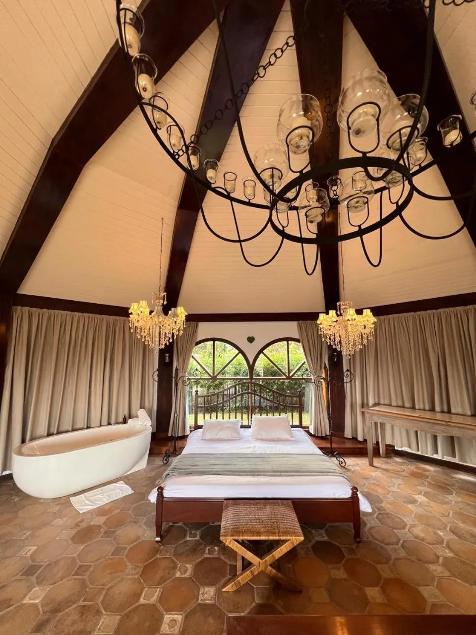 Bed in Hotel Pousada Bella Locanda