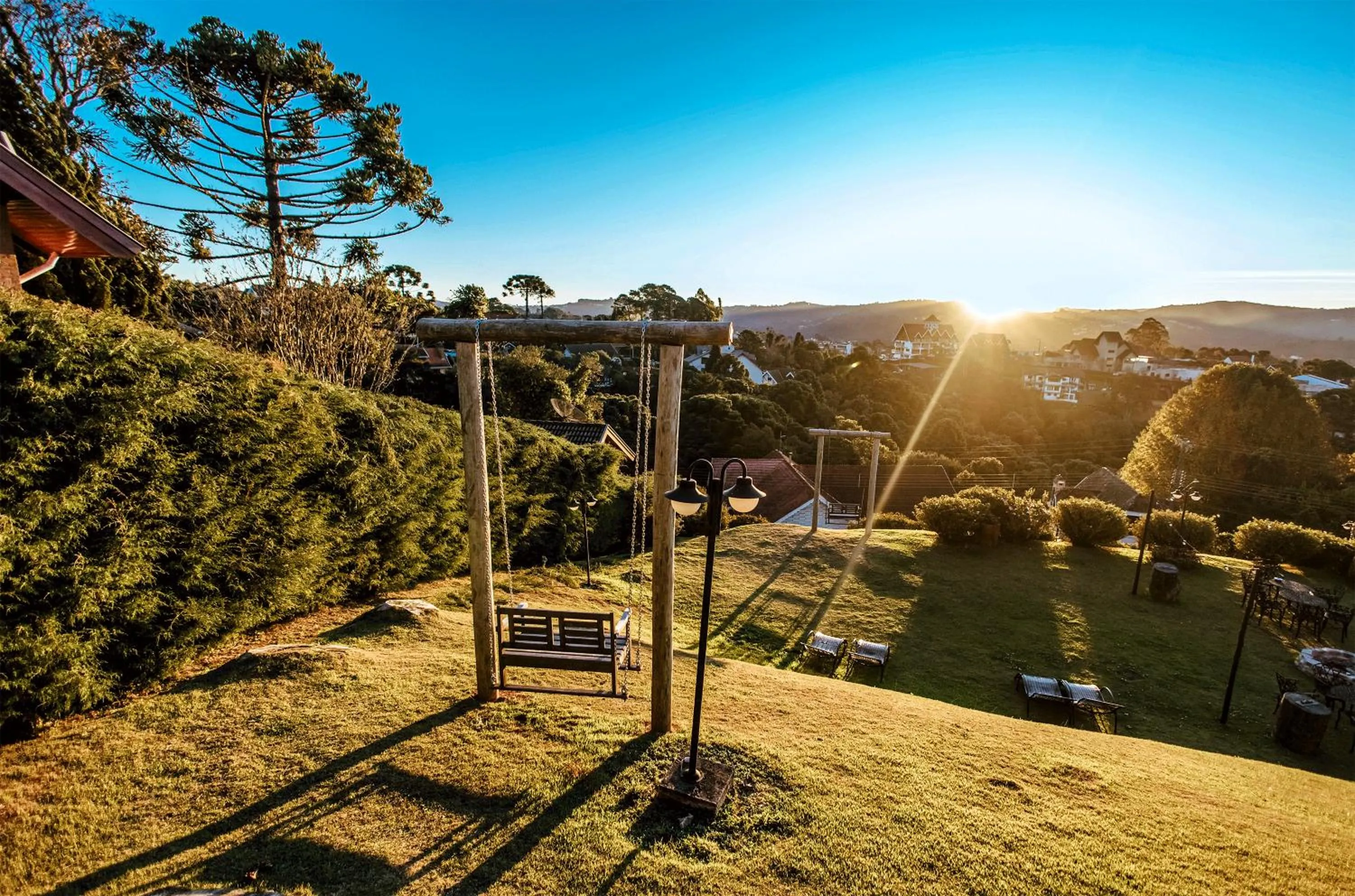 Garden view in Smart Hotel Reserva Campos do Jordão