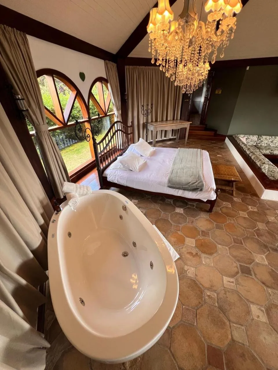 Bedroom, Bed in Hotel Pousada Bella Locanda